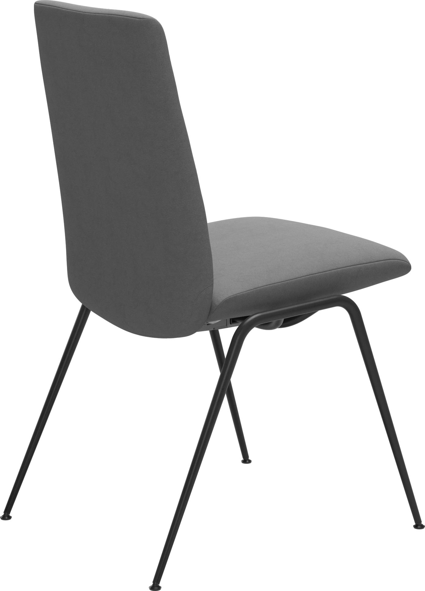 Stressless® Polsterstuhl »Laurel«, Microfaser DINAMICA, Low Back, Größe M, mit Beinen aus Stahl in Schwarz matt