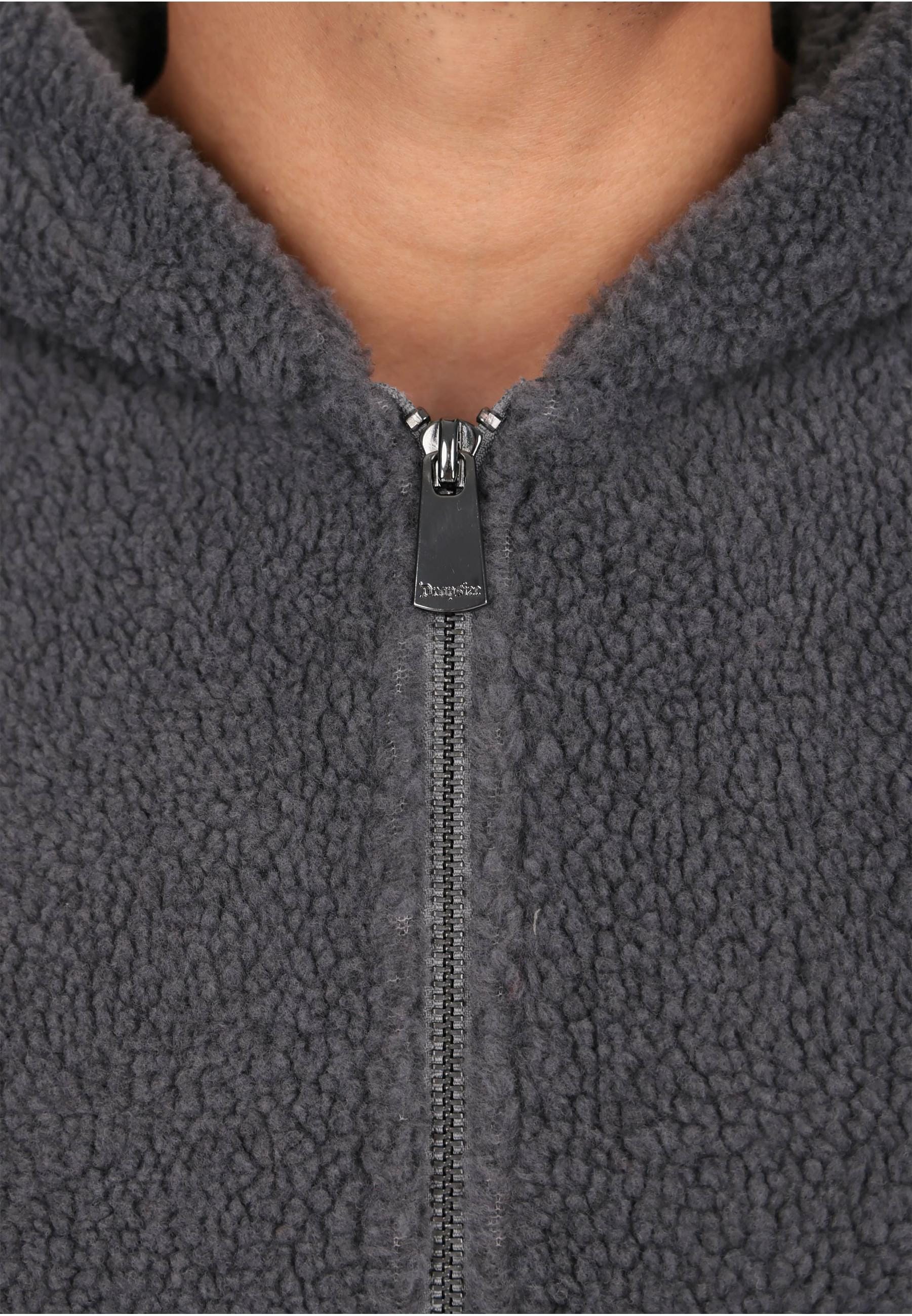 Dropsize Sweatjacke »Dropsize WAVY TEDDY ZIP HOODIE«