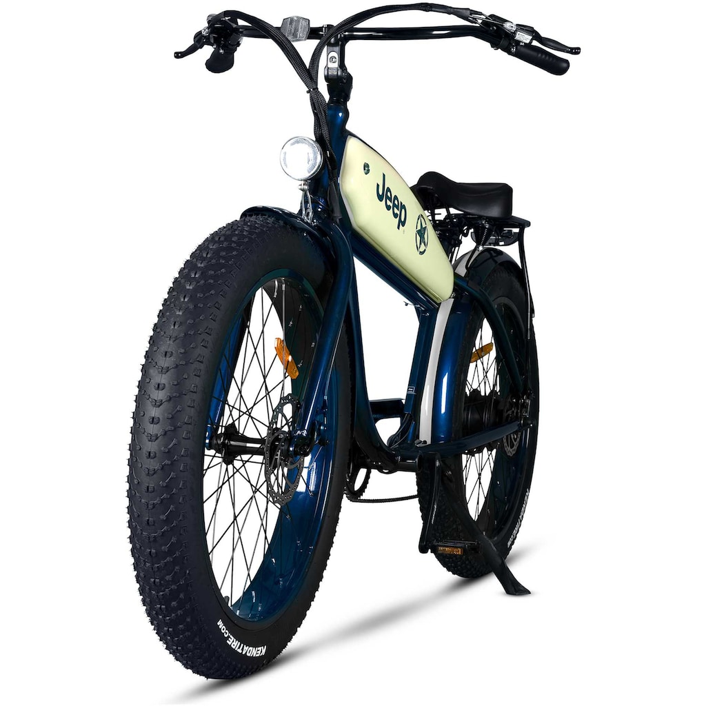 Jeep E-Bikes E-Bike »CR 7005«, 7 Gang, Heckmotor 250 W, (mit Akku-Ladegerät)