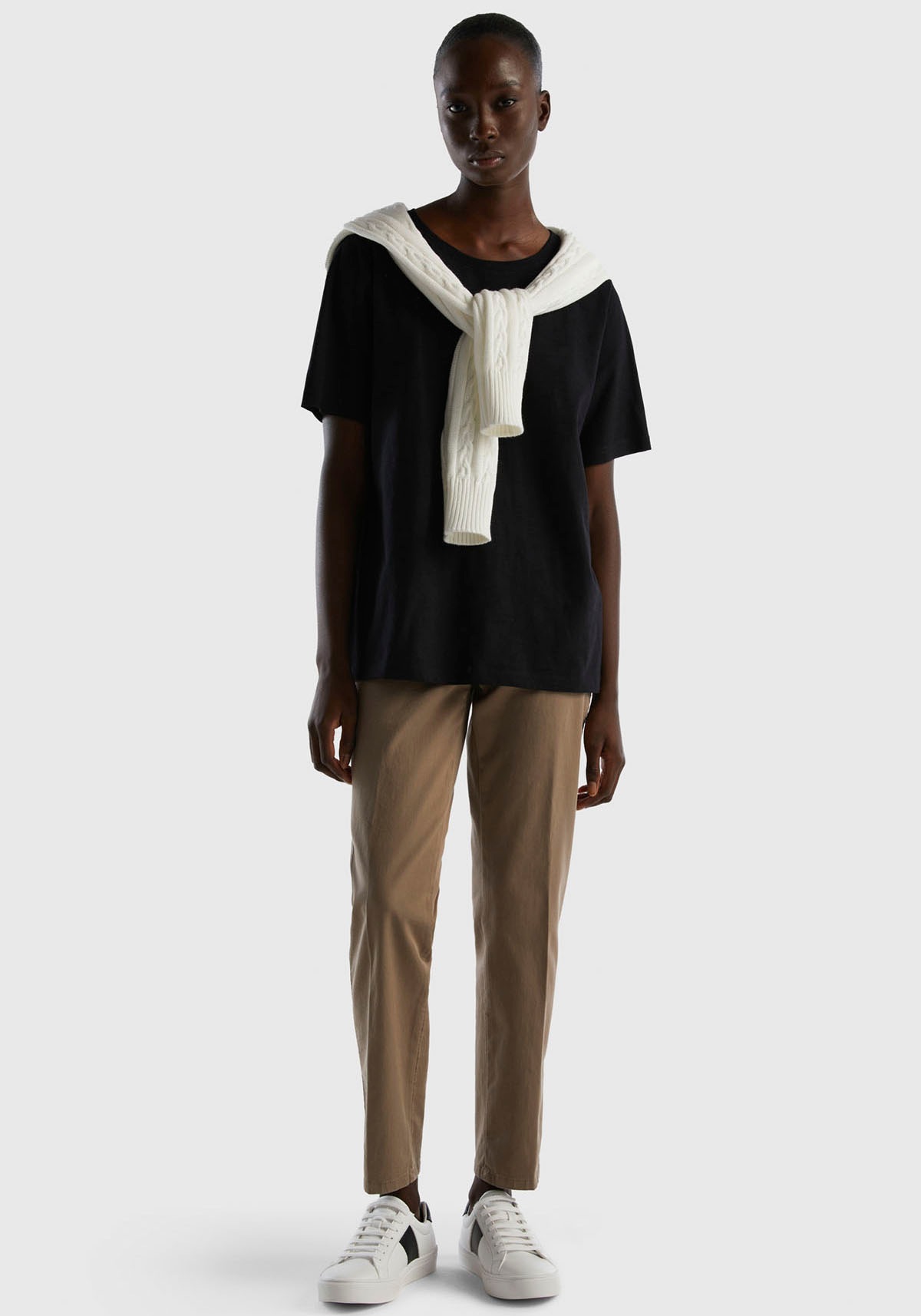 United Colors of Benetton T-Shirt in cleaner Basic-Optik