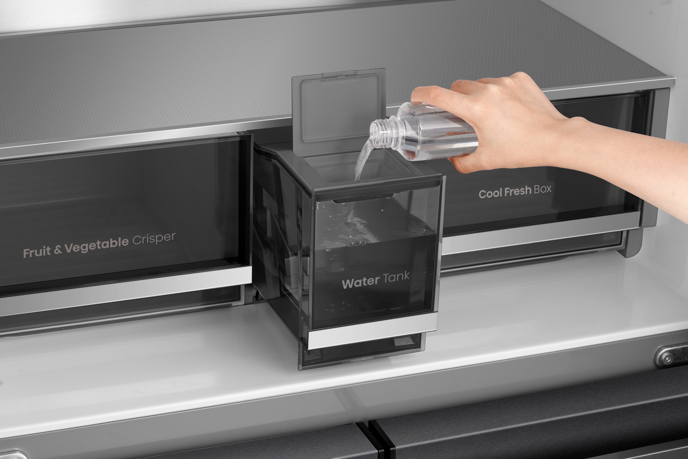 Hisense Multi Door »RQ5P640SYKD« 179 cm hoch 91 cm breit DualTech-Kühlsystem, MetalCooling, Wasser-/Eisspender