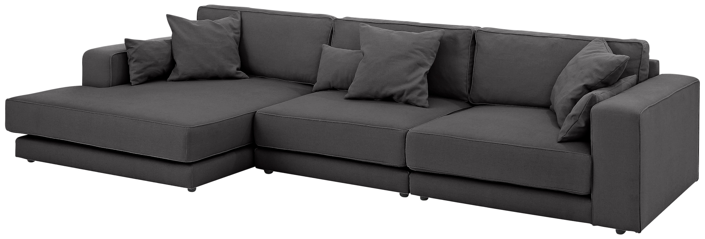 OTTO products Ecksofa "Grenette L-Form", Modulsofa, im Baumwoll-/Leinenmix günstig online kaufen