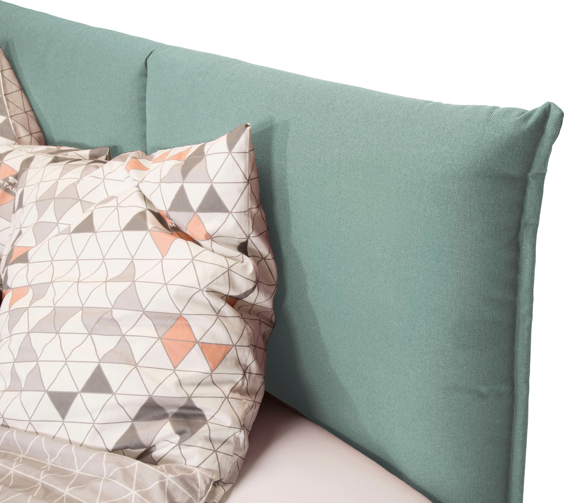 6. Bild von TOM TAILOR HOME Boxspringbett »SOHO PILLOW BOX«, in Schwebeoptik, Kopfteil in Kissenform, Höhe 120 cm