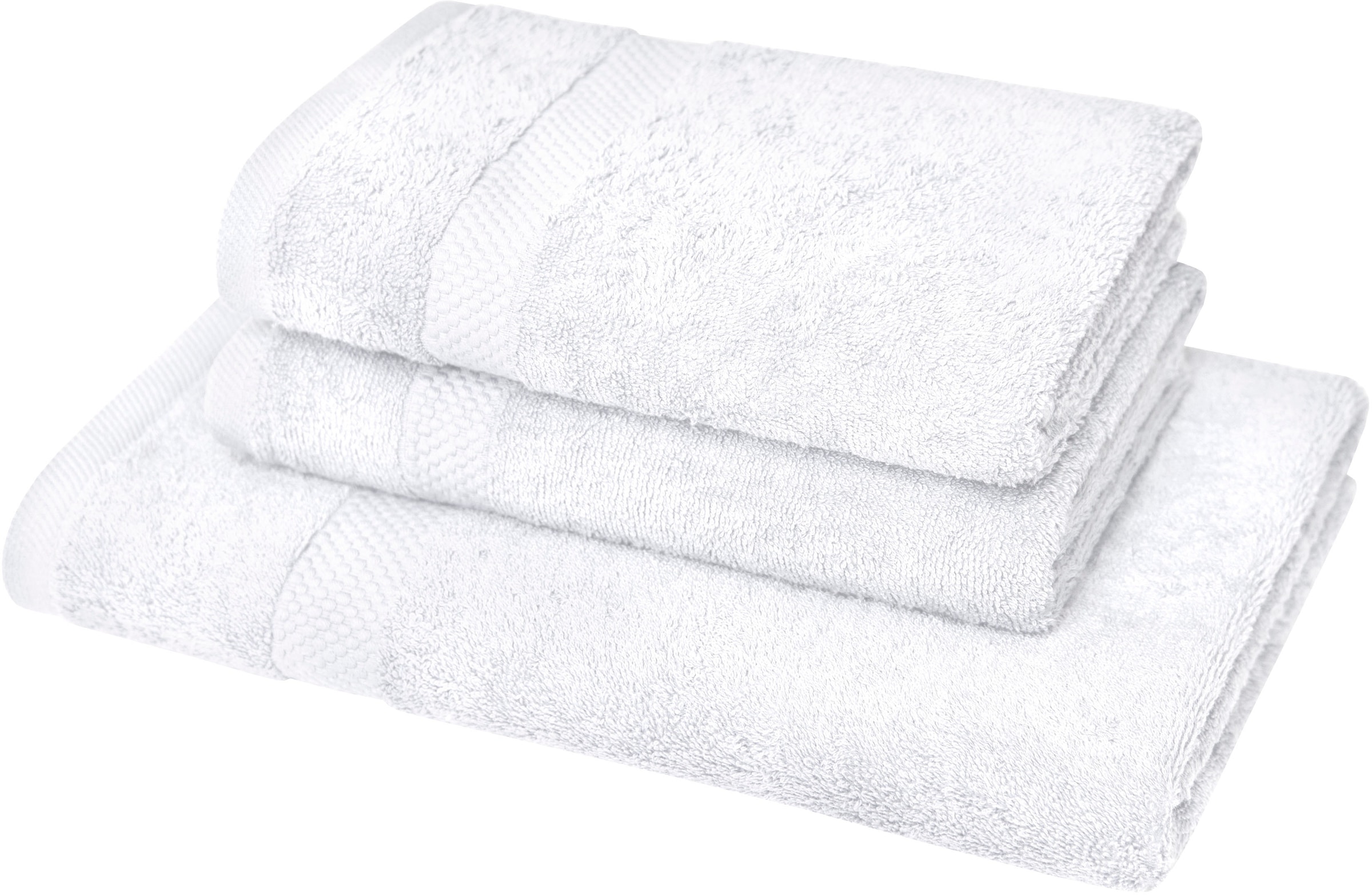 Dyckhoff Handtuch Set »Planet«, Set, 3 tlg., Walkfrottier, 2 Handtücher (50 günstig online kaufen