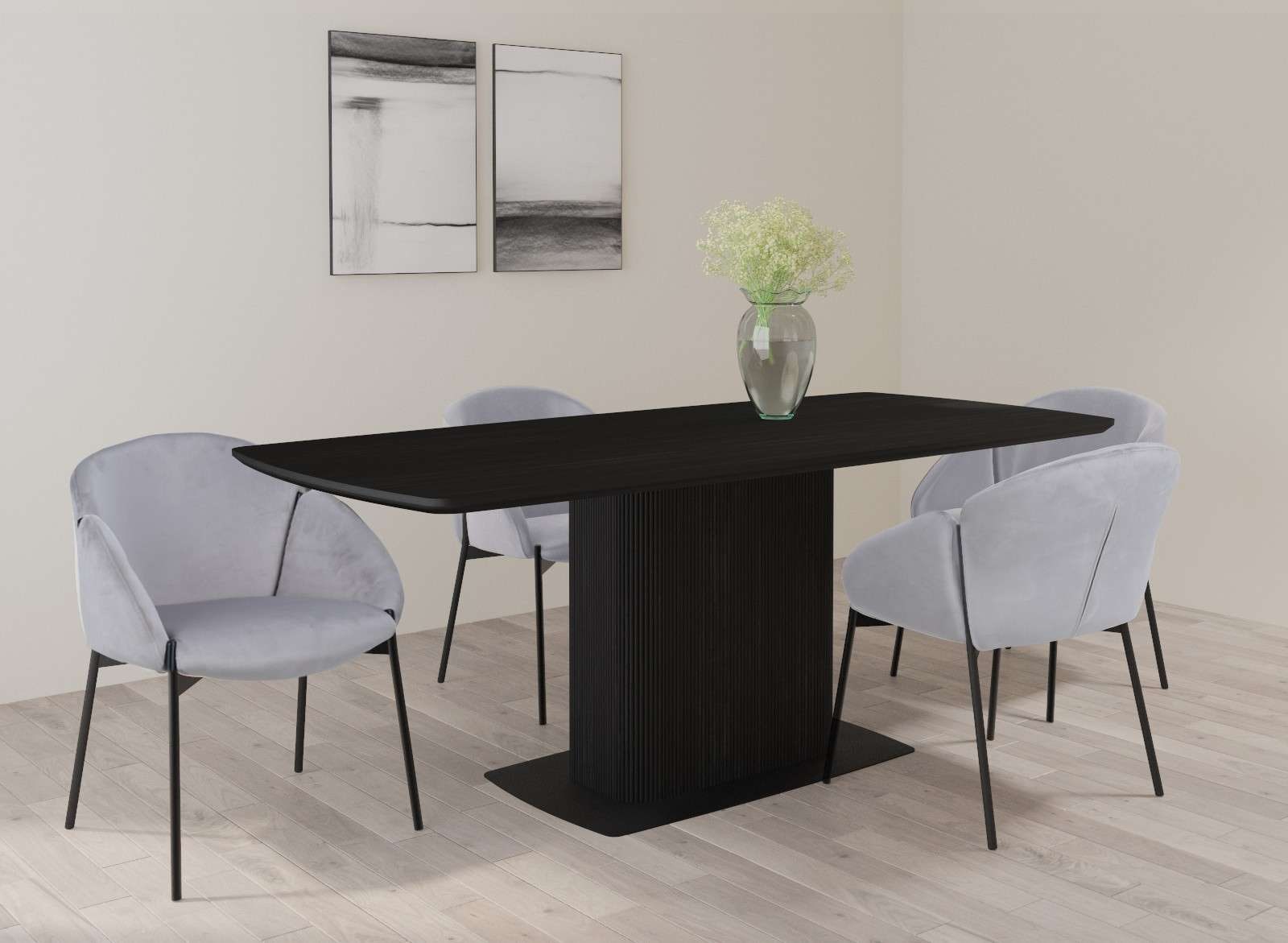 OTTO home Esszimmerstuhl »Westfox« () 2 Stk. gepolsterte Rückenlehne, Armle günstig online kaufen