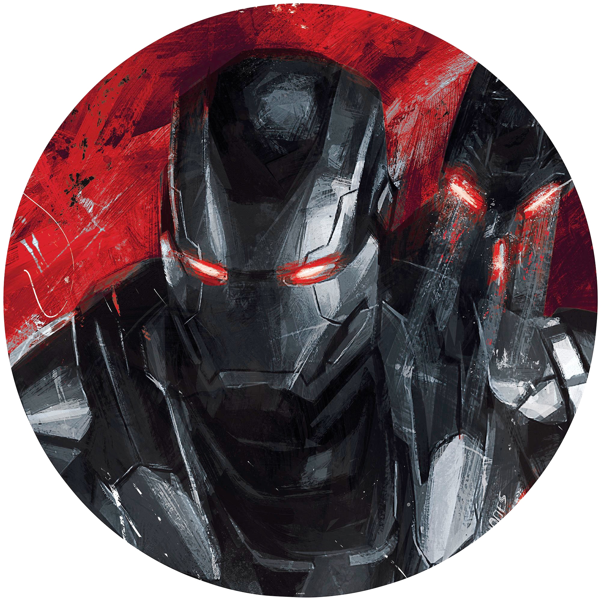 Komar Fototapete Avengers Painting War Machine D: ca. 125 cm günstig online kaufen