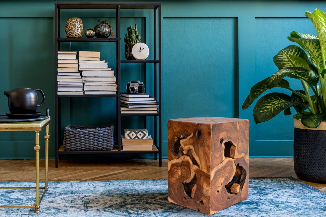 Kayoom Beistelltisch »Radix 425, hochwertiges Teakholz, Natur-Design« 1 Stk günstig online kaufen