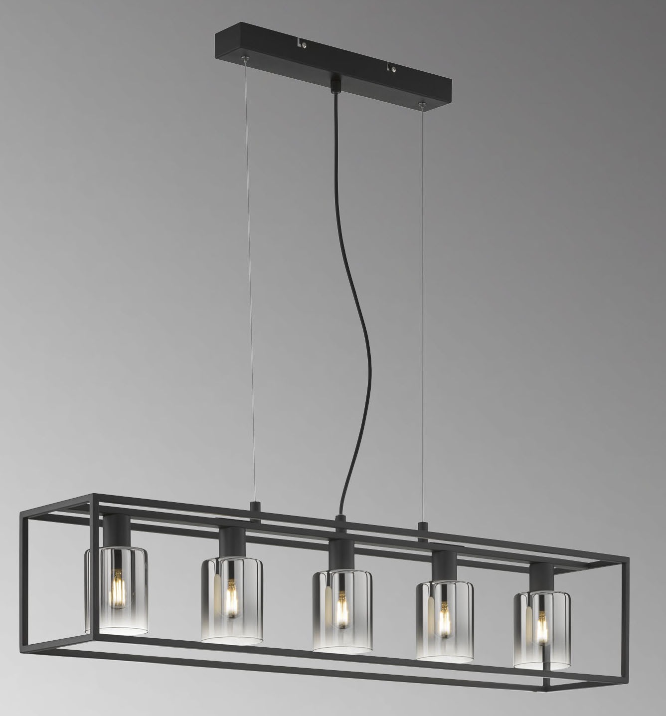 FISCHER & HONSEL Pendelleuchte »Iska«, 5 flammig, Leuchtmittel E14   ohne L günstig online kaufen