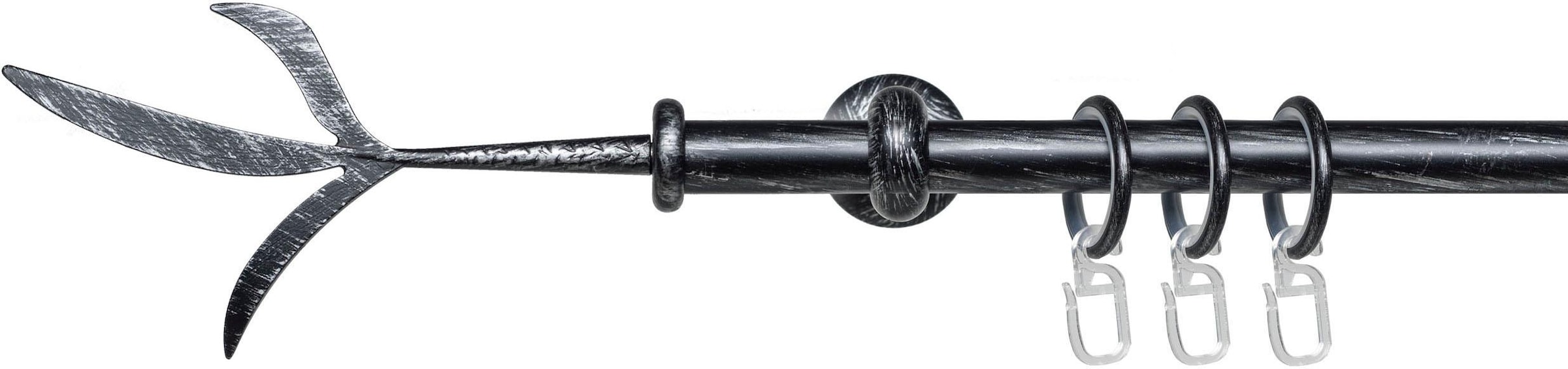 Liedeco Gardinenstange »Esp Zweig« Ø 16 mm 1 läufig-läufig Fixmaß 1-läufig günstig online kaufen
