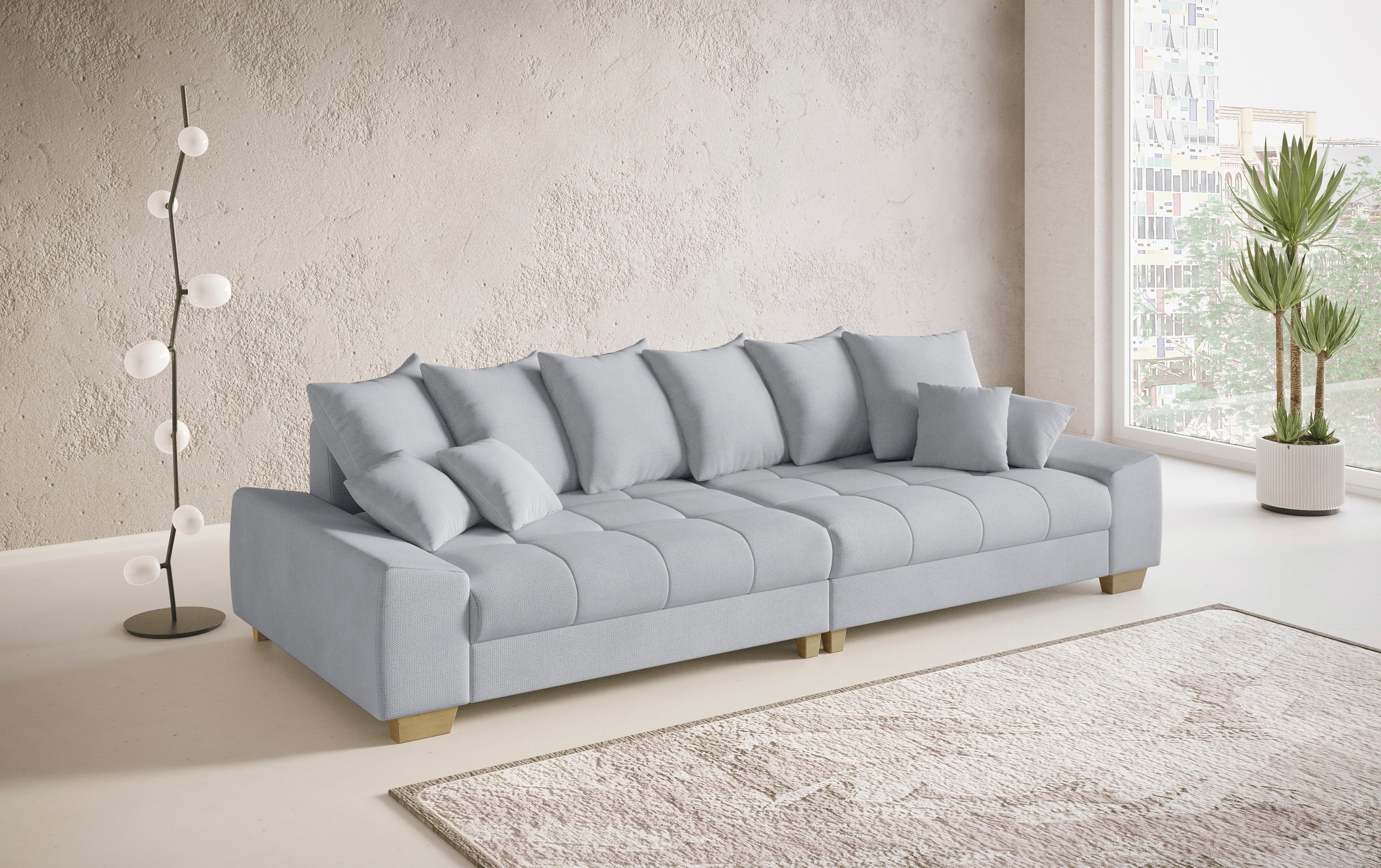 Mr. Couch Big-Sofa »Nikita II«, mit Kaltschaumpolsterung bis 140kg belastbar