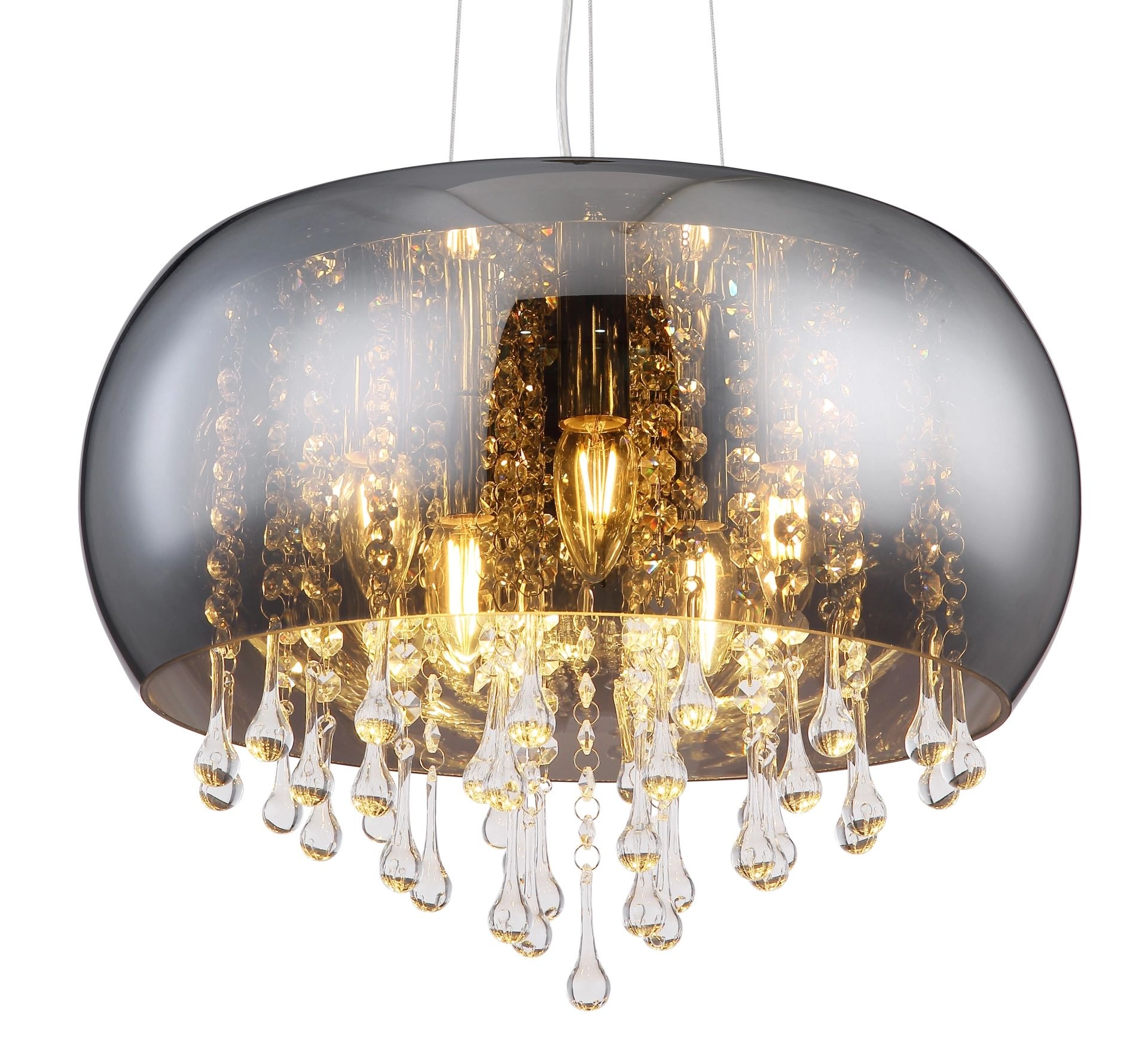 GLOBO LIGHTING Hängeleuchte »KALLA«, Leuchtmittel E14 | ohne Leuchtmittel, kürzbar