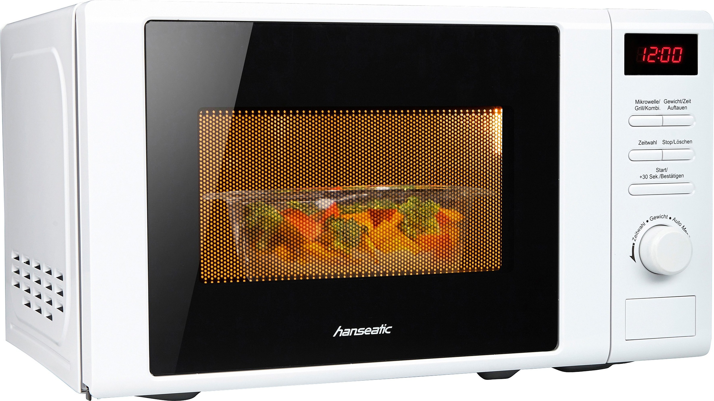 Hanseatic Mikrowelle »819021«, Grill, 700 W, Auftaufunktion, 8 Automatikpro günstig online kaufen