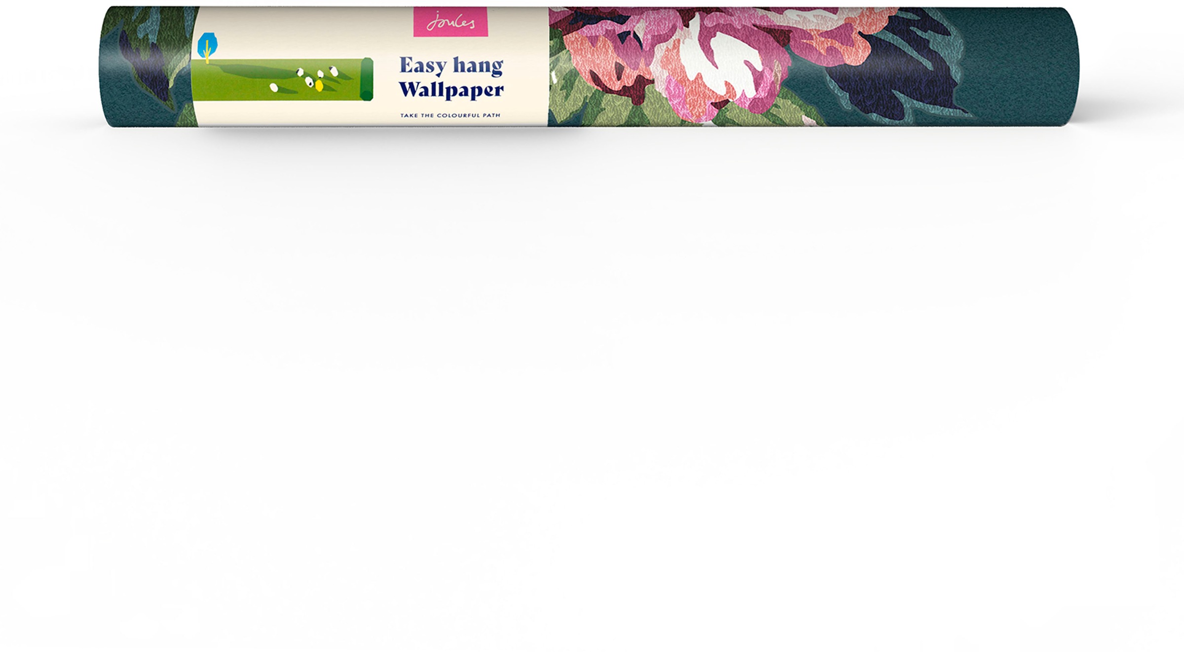 Joules Vliestapete »Invite Floral Peacock« floral glatt floral