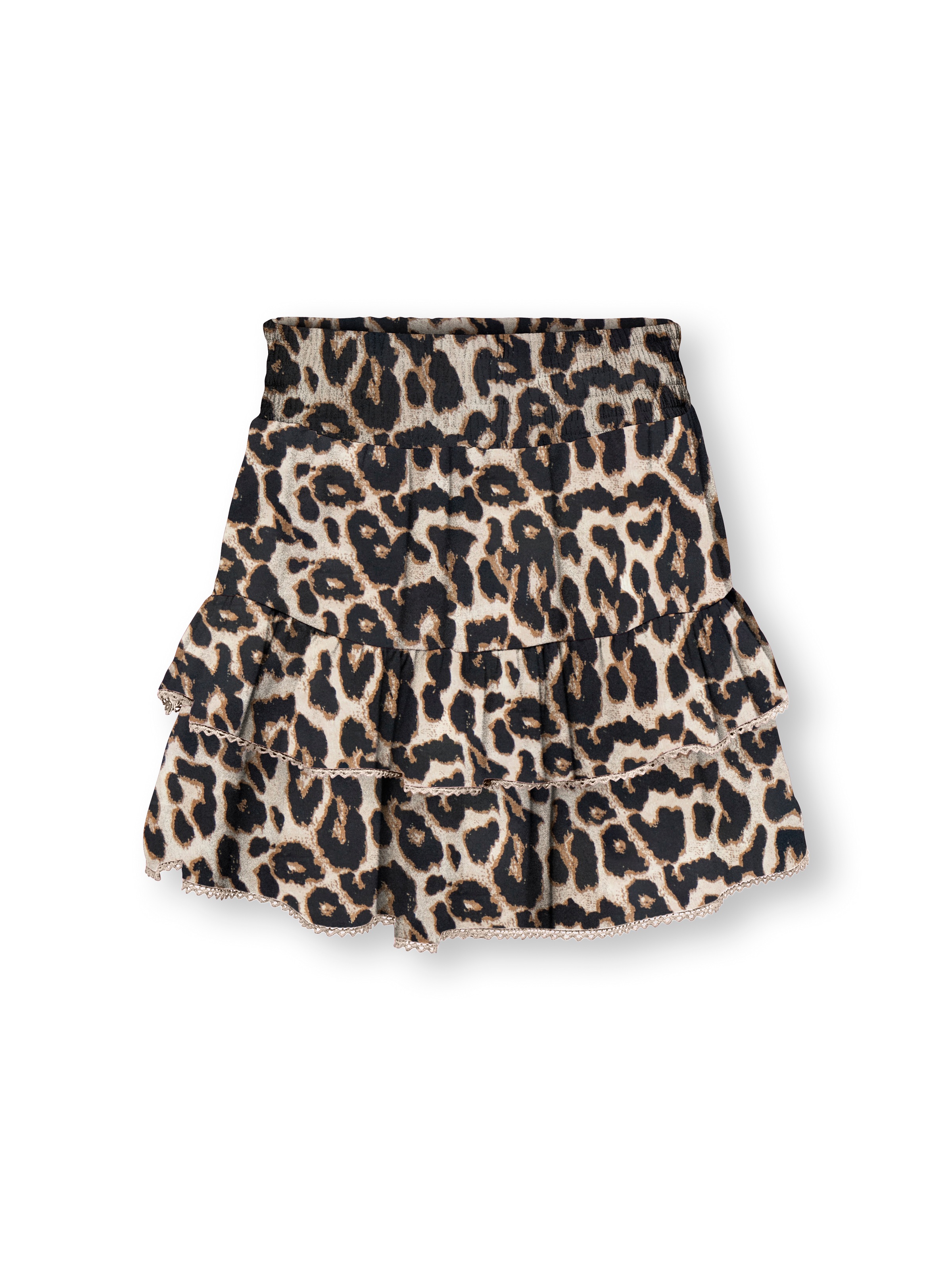 KIDS ONLY Sommerrock »KOGGLOW LIFE TAPED EDGE SKORT AOP WVN« 1 Stk. tlg. mit tollen Volants mit dezenter Spitzenkante