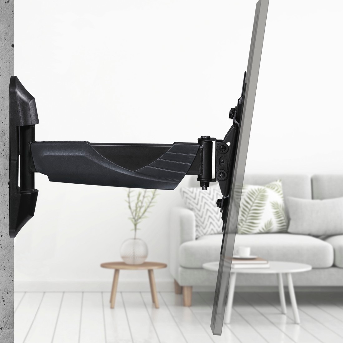 Hama TV-Wandhalterung »Halterung, schwenkbar, neigbar 48 - 122 cm (19" - 48")«, bis 122 cm Zoll, max. 35 kg