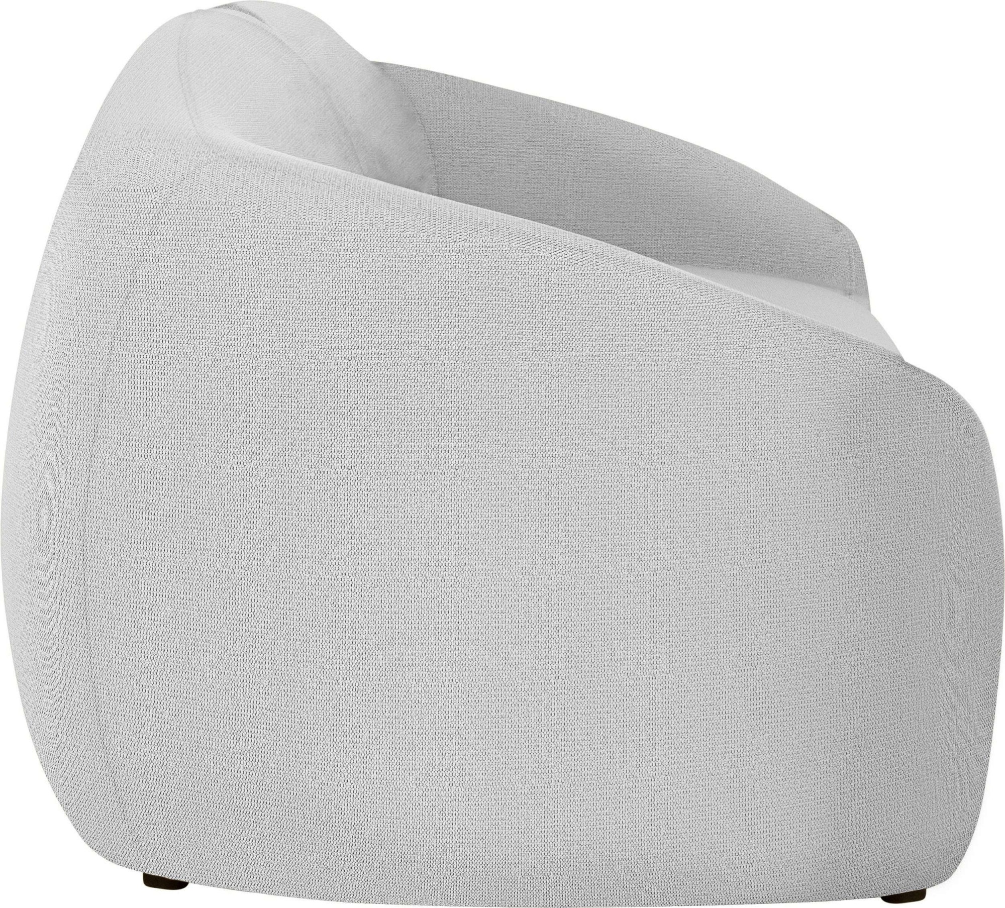 LeGer Home by Lena Gercke Big-Sofa »YANI, Designersofa, organische Form, Maße B/T/H: 240/64/81 cm« mit Wellenunterfederung, auch in Bouclé, passend zur Serie