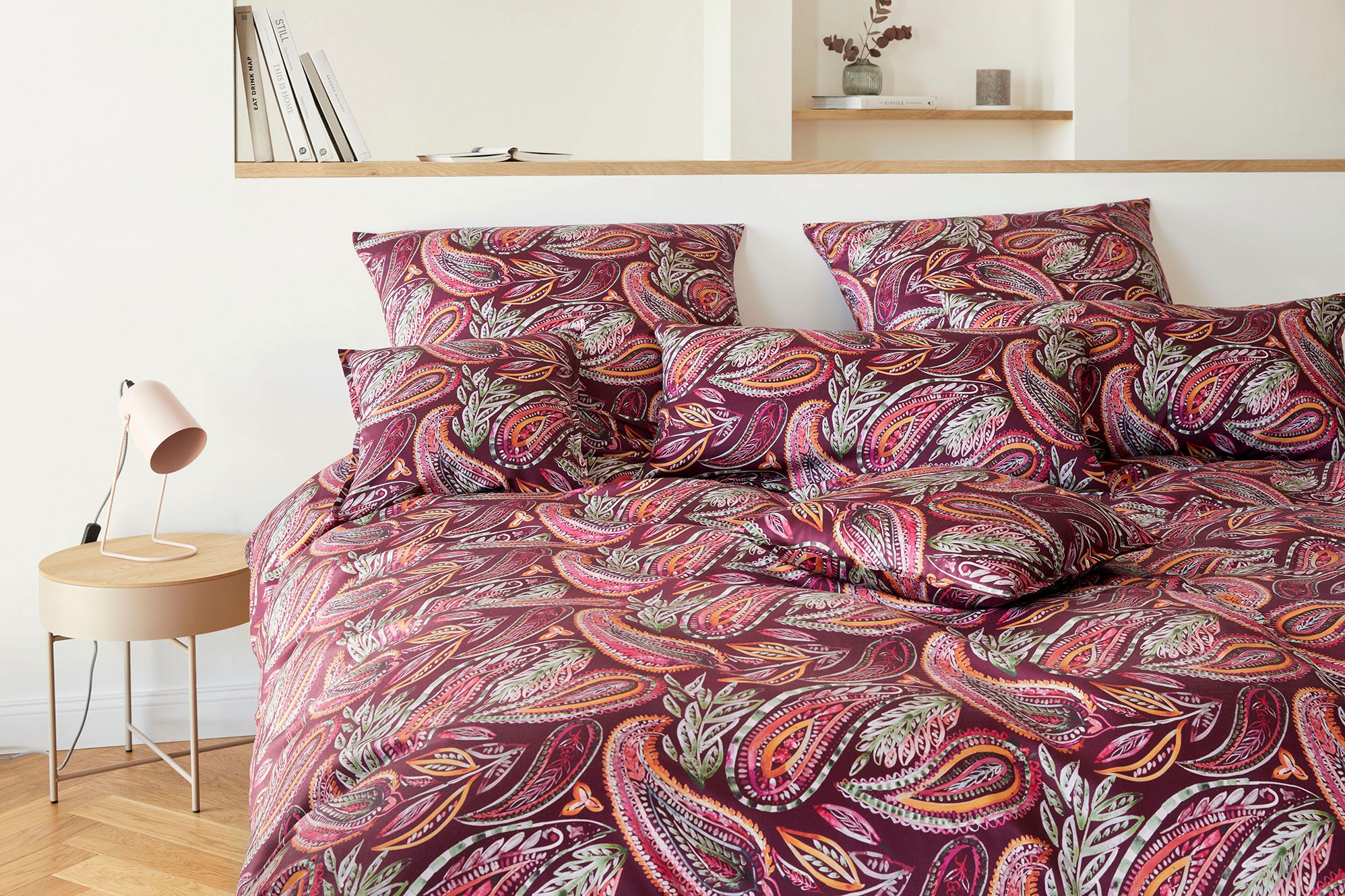 Elegante Bettwäsche »Decoration« 2 Stk. tlg. angenehmes Hautgefühl günstig online kaufen