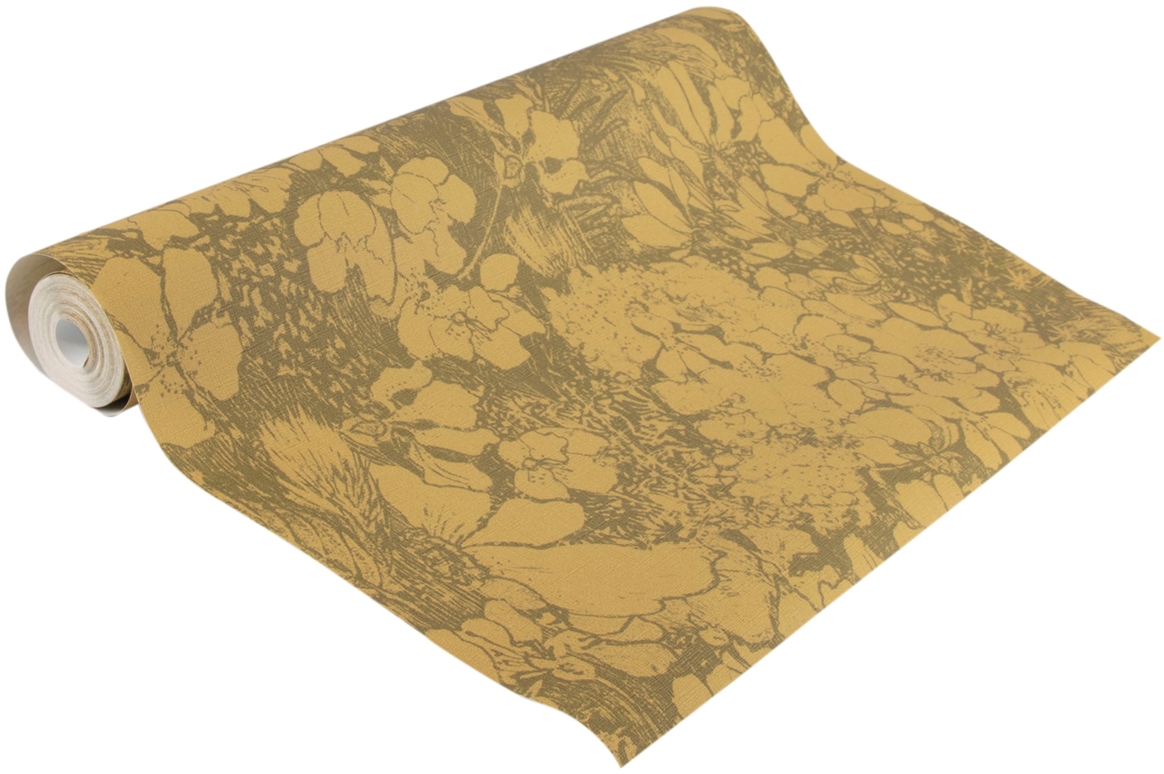 Superfresco Easy Vliestapete »Arts & Craft Ocker« grafisch texturiert grafisch