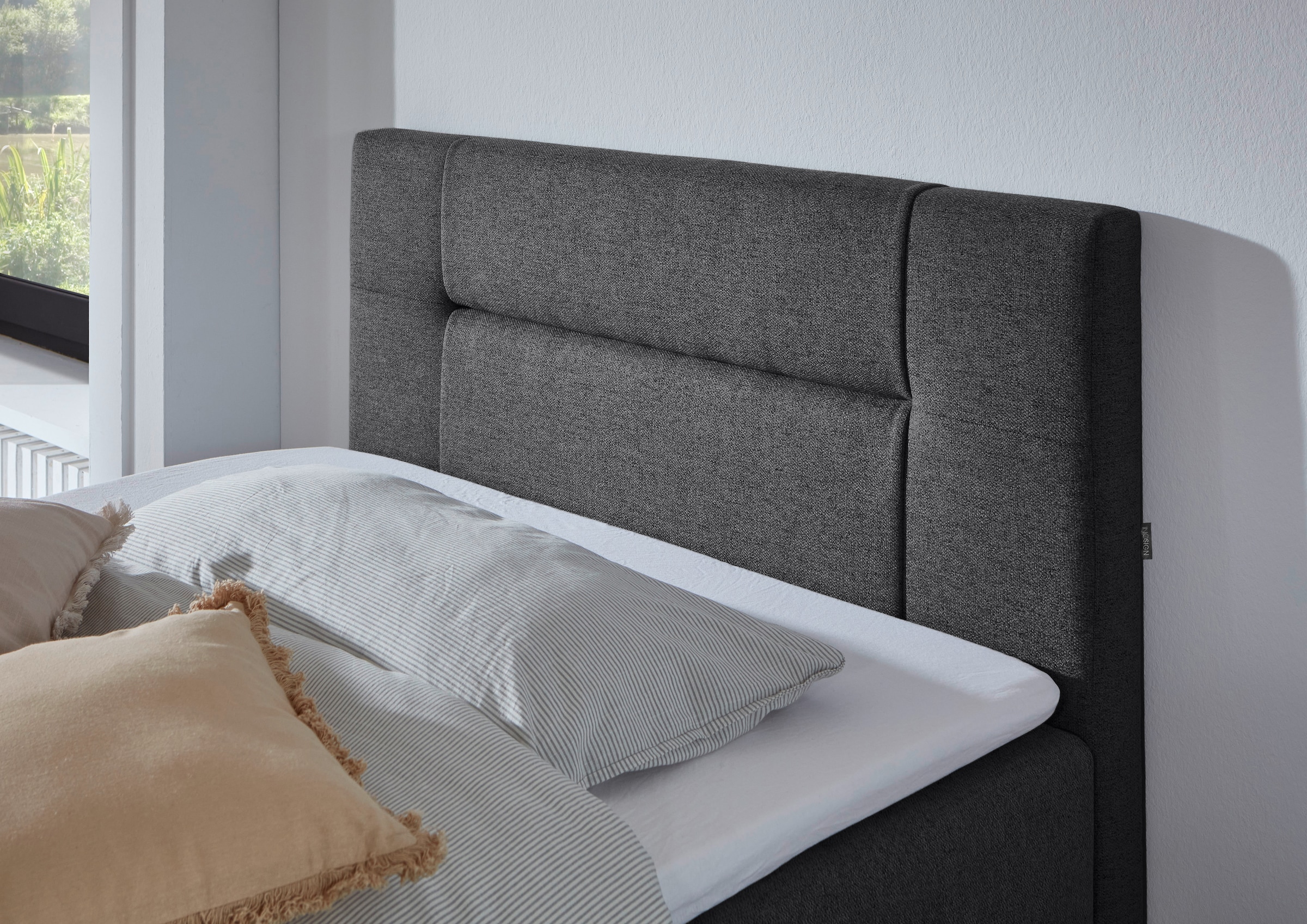 INOSIGN Boxbett »Escalon mit Bettkasten, inkl. Topper«