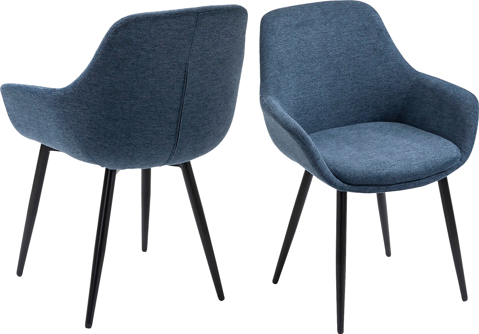 SalesFever Armlehnstuhl »Komfortabler Esszimmerstuhl zum Relaxen«, (Set), 2 günstig online kaufen