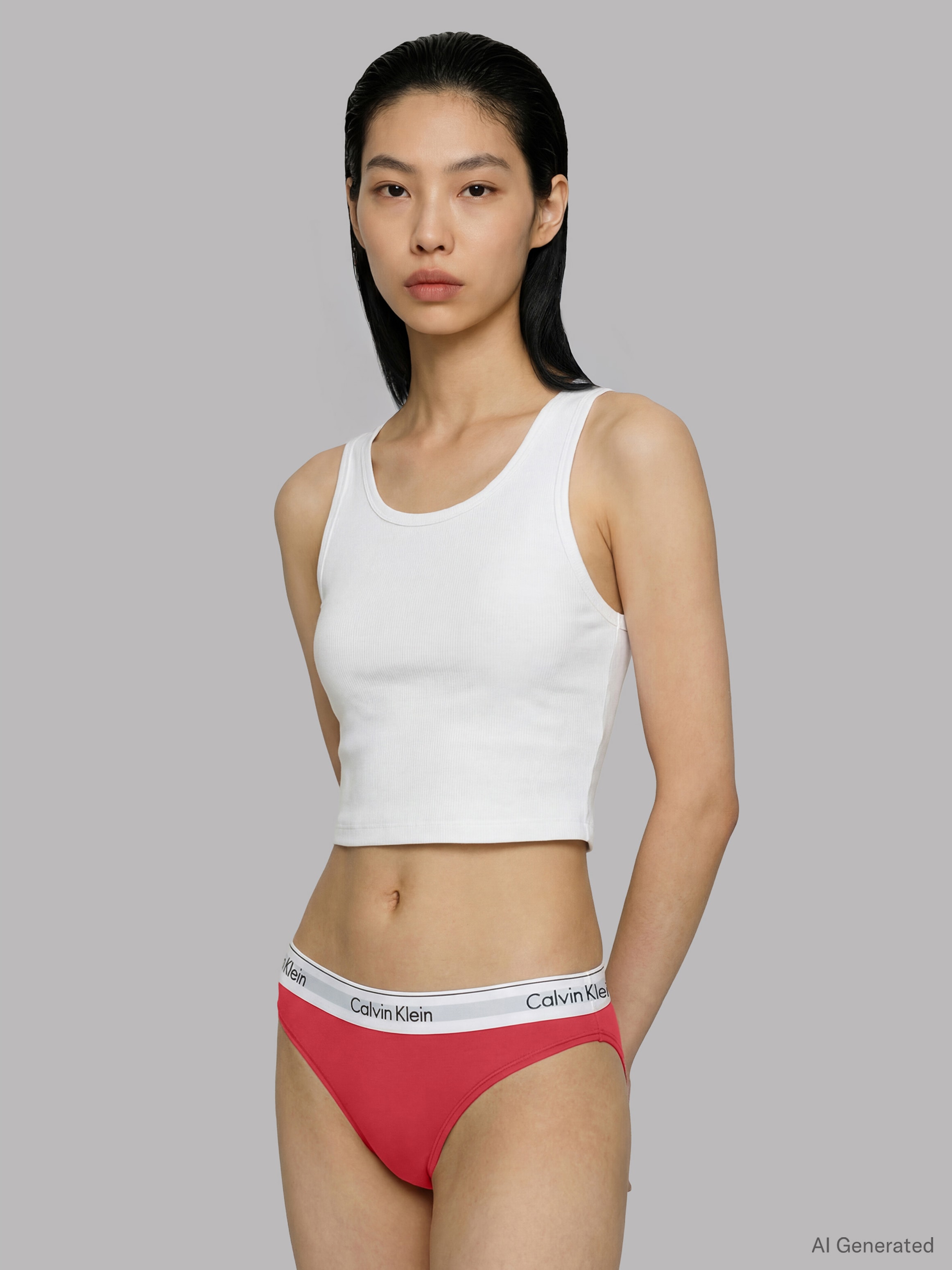 Calvin Klein Underwear Tanga »THONG 2PK« Packung, 2er-Pack,  Körpernahe Passform mit elastischem Bund