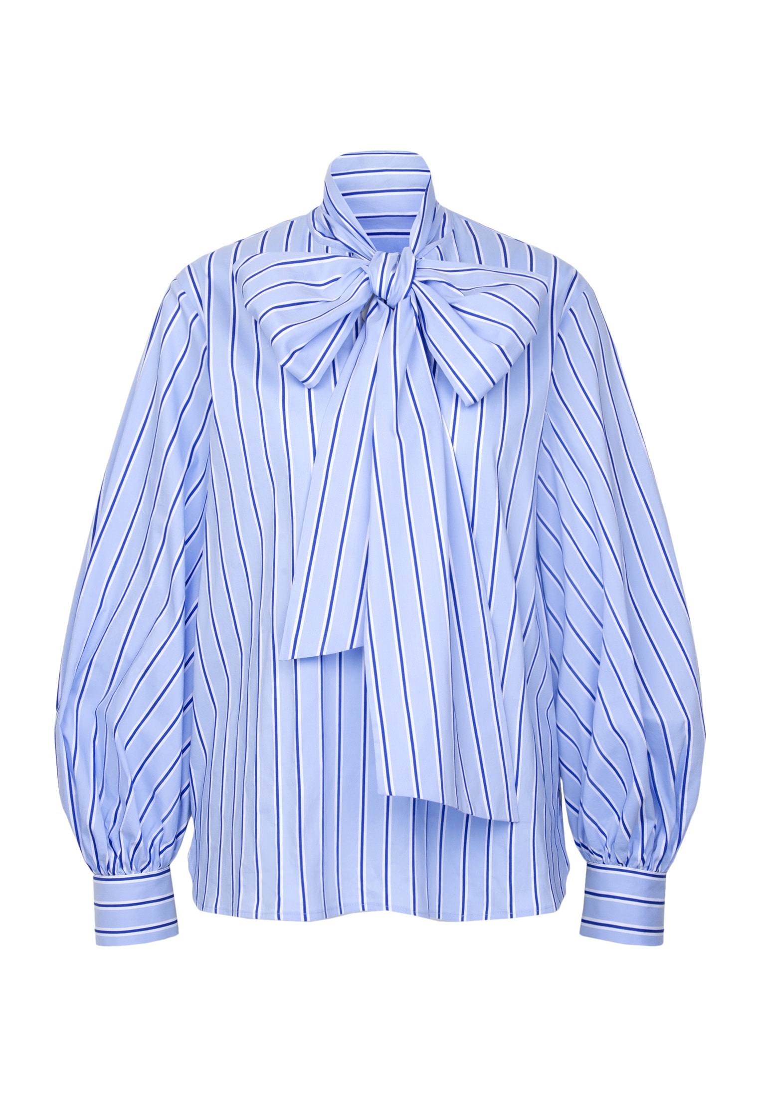 seidensticker Schluppenbluse 1/1 Binderkragen Gestreift