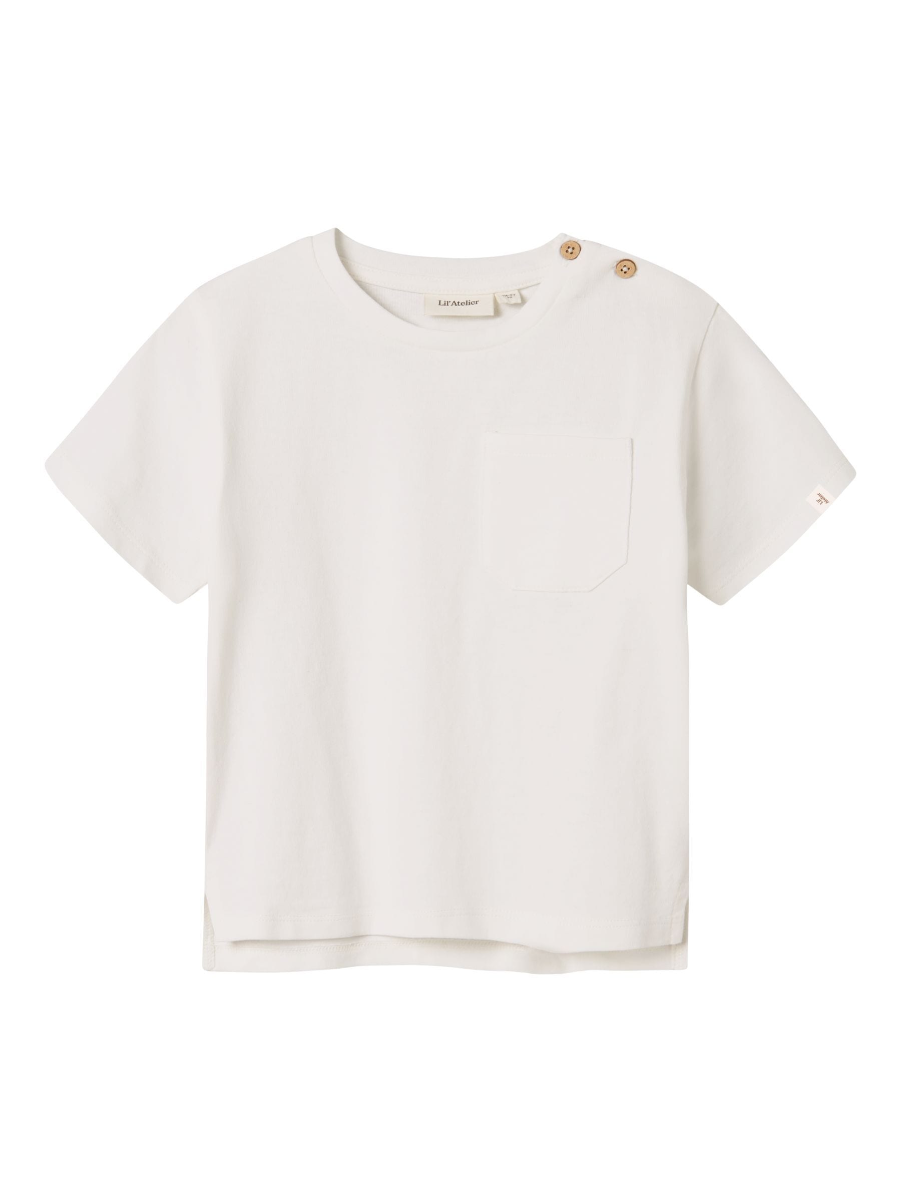 Lil' Atelier T-Shirt »NMMDOLAN SS LOOSE TOP LIL NOOS« Baumwolle, regular fit