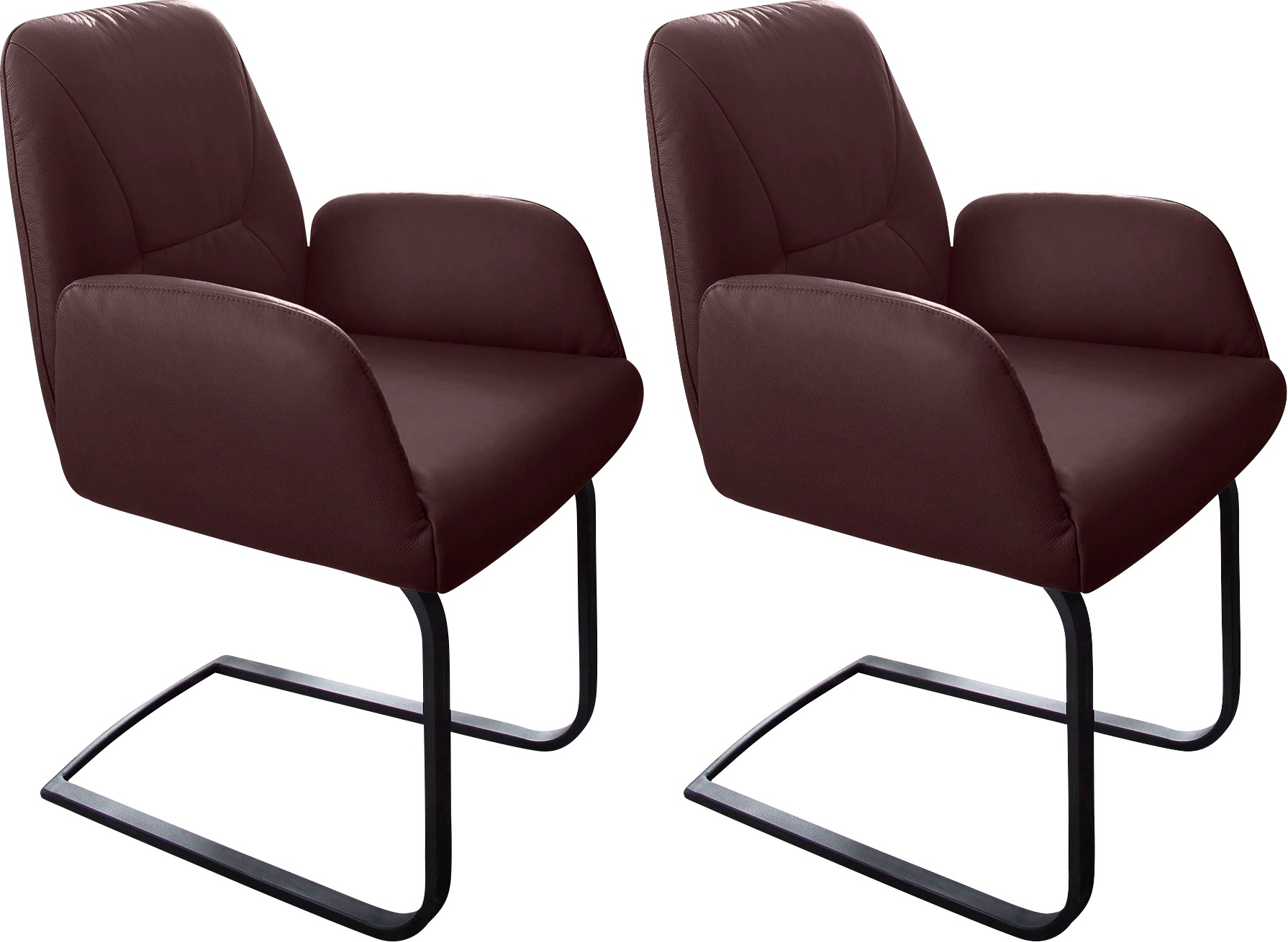 W.SCHILLIG Freischwinger »ole« (Set) 2 Stk. Longlife Xtra-Leder Z69 2er- od günstig online kaufen