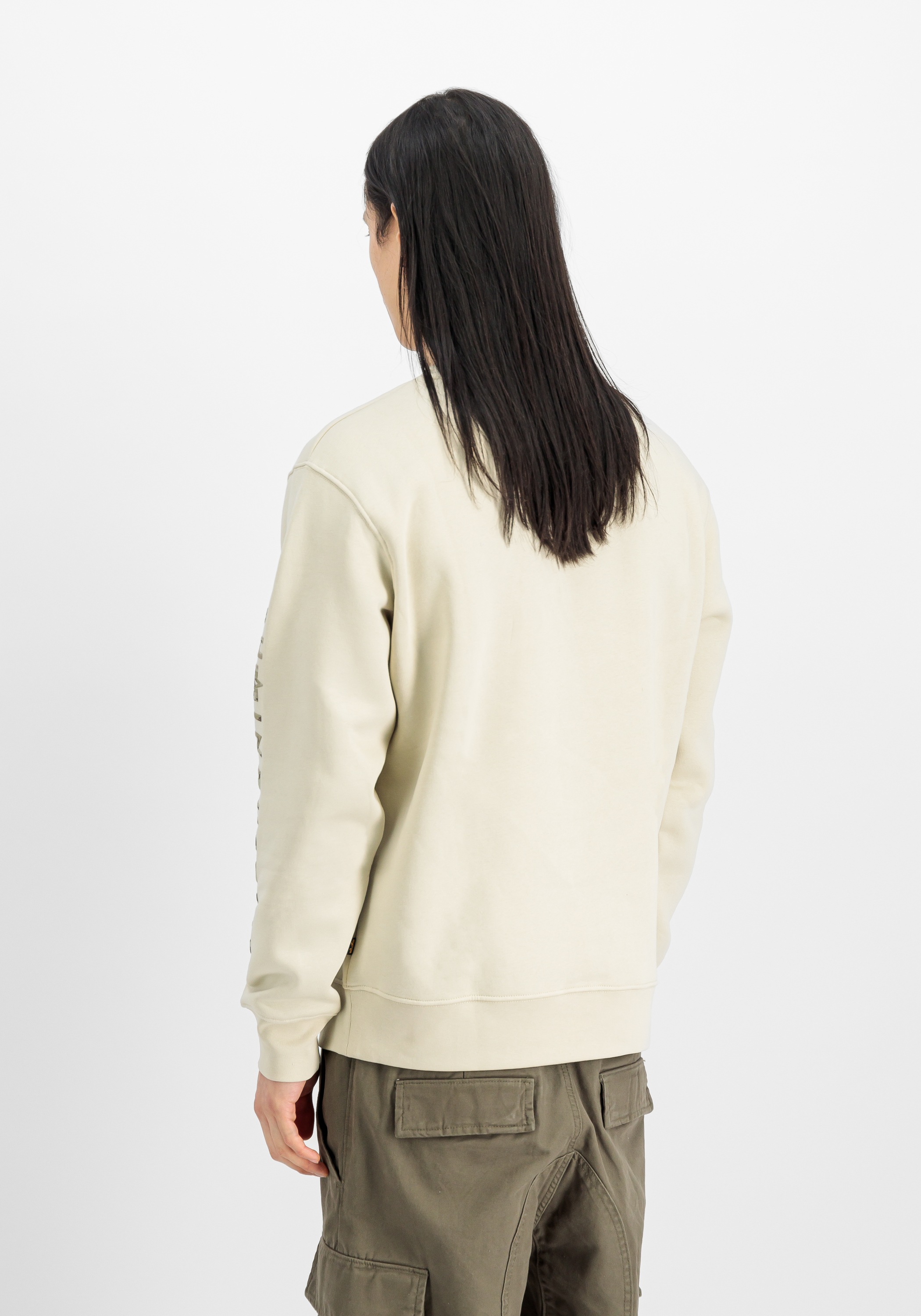 Alpha Industries Sweater »Alpha Industries Men - Sweatshirts Camo Sleeve Sweatshirt«