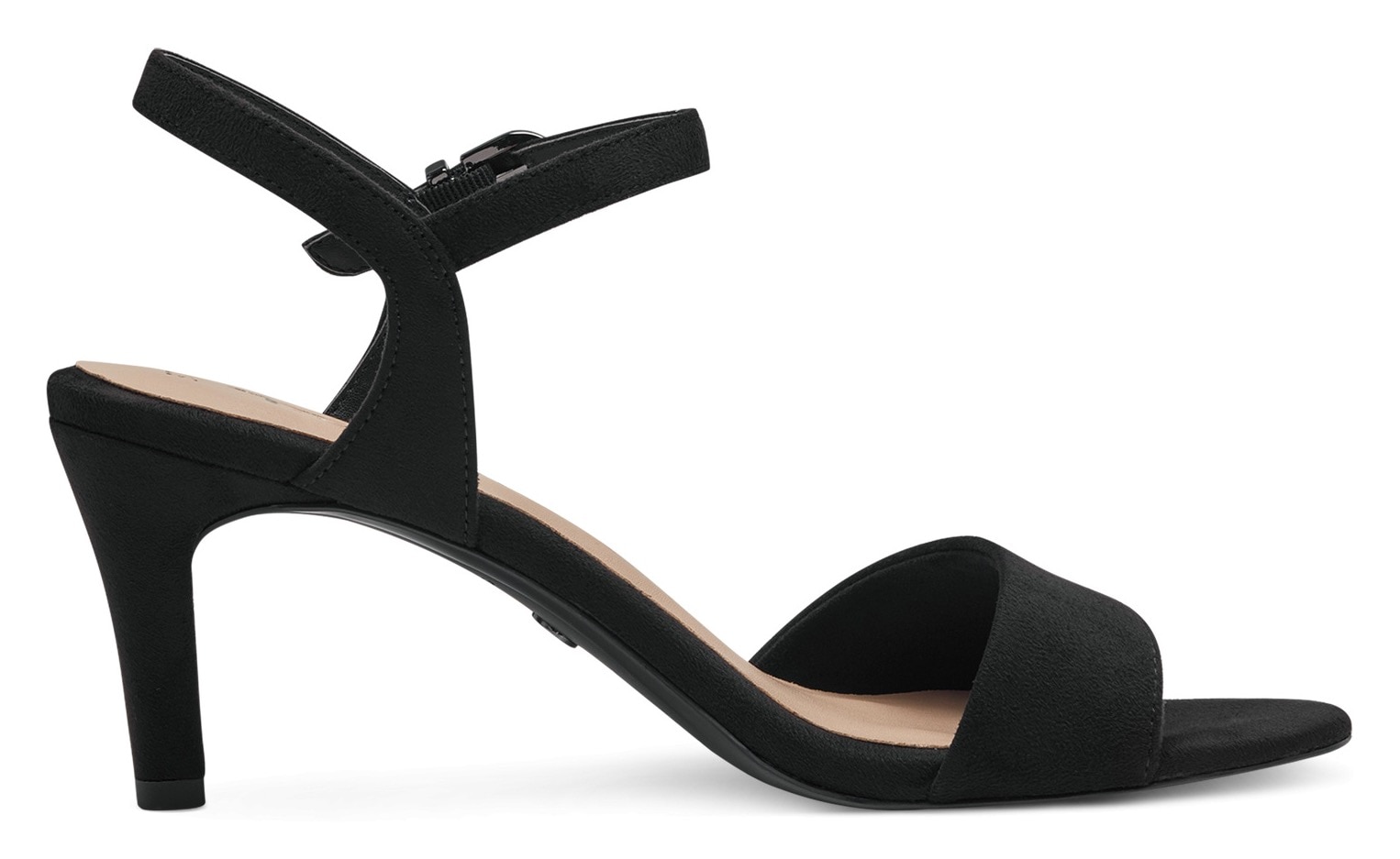 Tamaris Sandalette  Trichterabsatz, Abendschuh mit verstellbarem Fesselriemchen