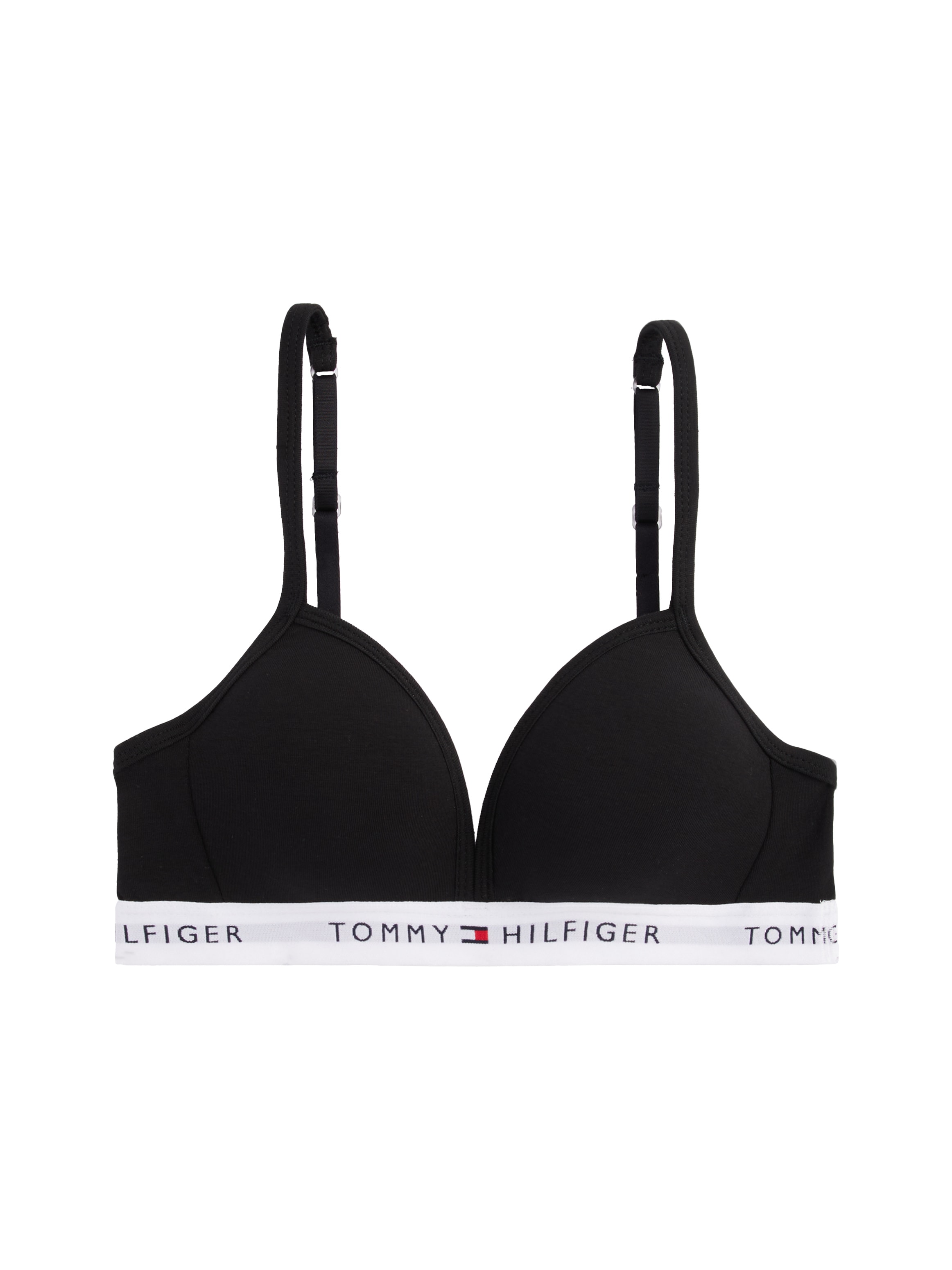 Tommy Hilfiger Underwear Triangel-BH mit Logoschriftzug