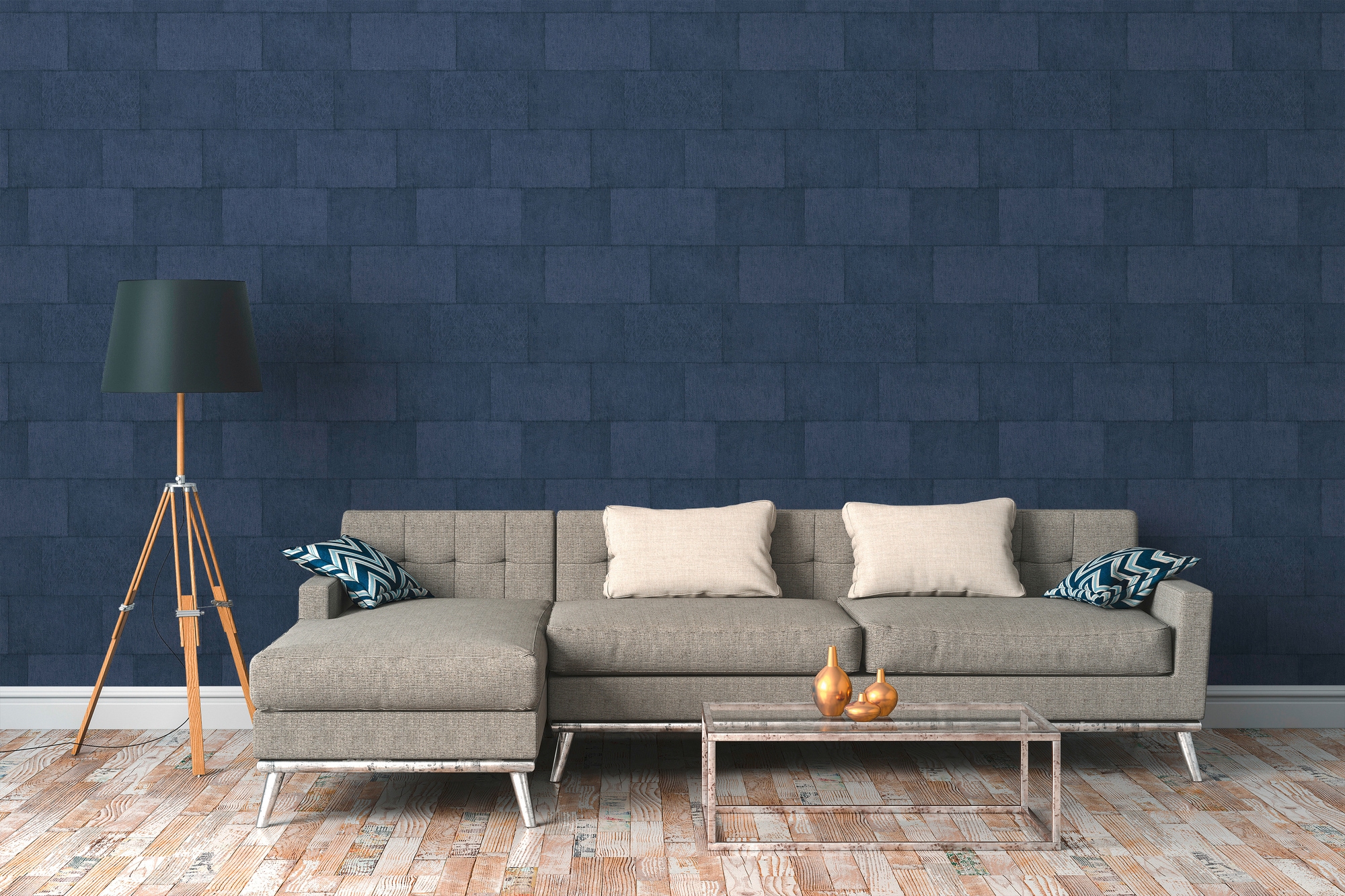 living walls Vliestapete »Titanium«, Steinoptik-gemustert-Motiv, Moderne Tapete Steinoptik Tapeten Wohnzimmer Schlafzimmer Küche Flur