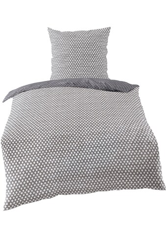 BIERBAUM Bettwäsche »grey pattern«, (2 tlg.), mit feinem Muster kaufen