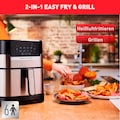 Tefal Fritteuse »EY505D Easy Fry & Grill Deluxe«, 1400 W, 2-in-1 Technologie (Heißluftfritteuse und Grill), gesundes Kochen, einstellbare Temperatur, 4,2 Liter Fassungsvermögen, 8 automatische Programme