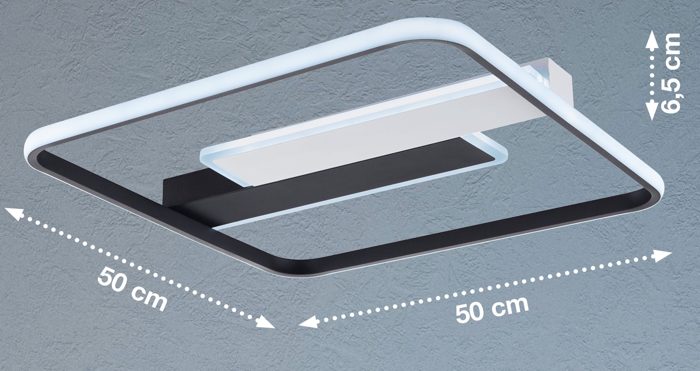 FISCHER & HONSEL LED Deckenleuchte »Blithe« LED-Modul 1 Stk. Warmweiß