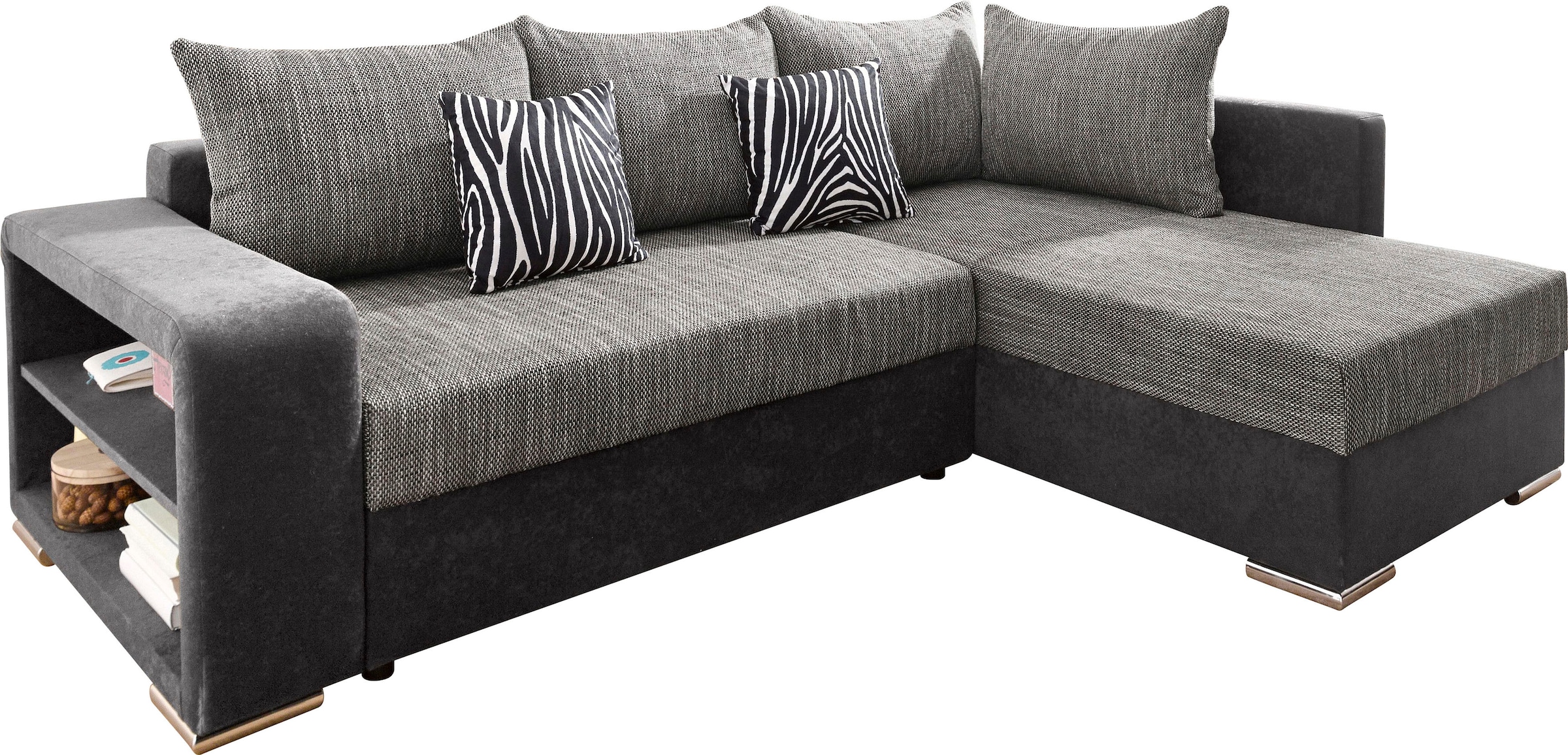 COLLECTION AB Ecksofa "John L-Form", mit Bettfunktion, wahlweise mit Federk günstig online kaufen