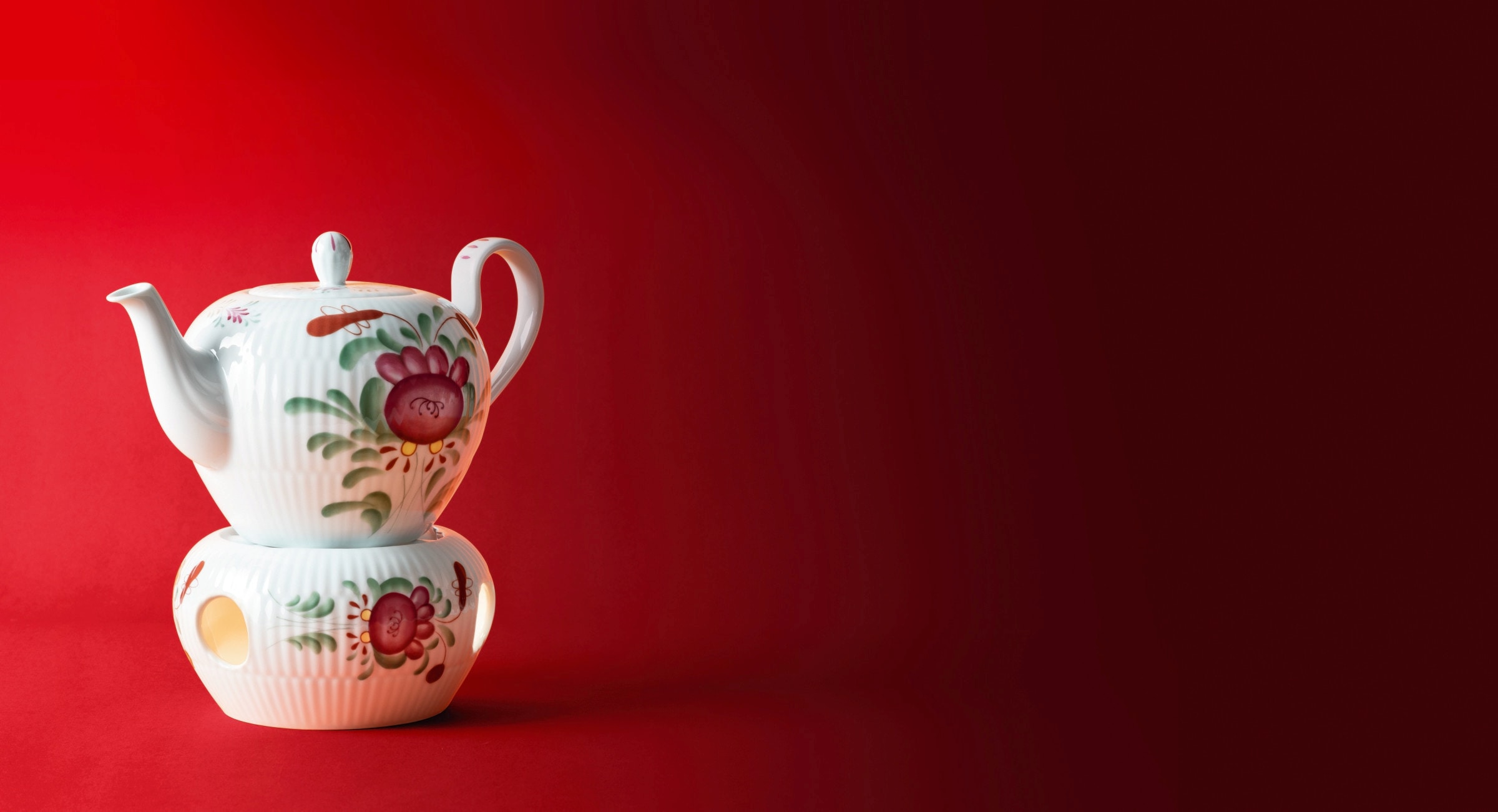 Seltmann Weiden Stövchen »Amina Ostfriesenrose« Teekannen-/Kaffeekannen Wärmer, Teelichthalterung