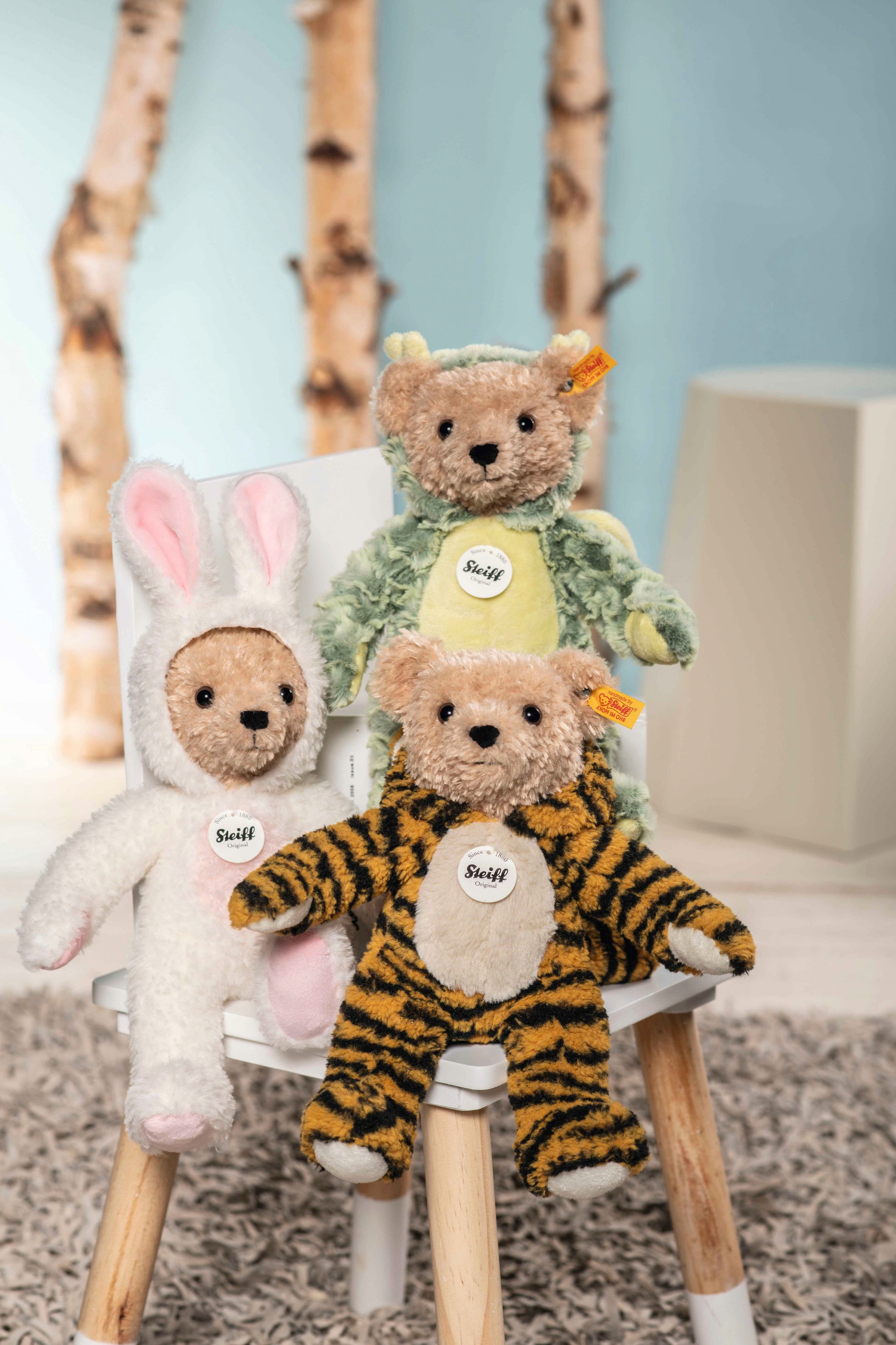 Steiff Kuscheltier »Hoodie-Teddybär Tiger«