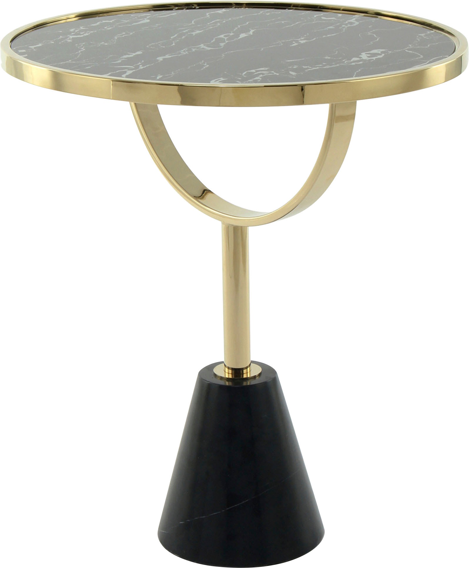 Kayoom Beistelltisch »Rocio, Ausgefallenes Design,Stabiler Marmor-Sockel« 1 günstig online kaufen