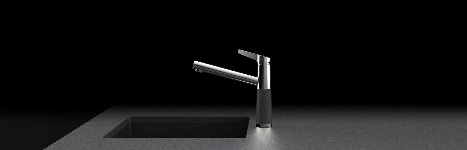 Schock Küchenarmatur »SC-510 FA ND« Niederdruck, Festauslauf, Schwenkbereich 360°