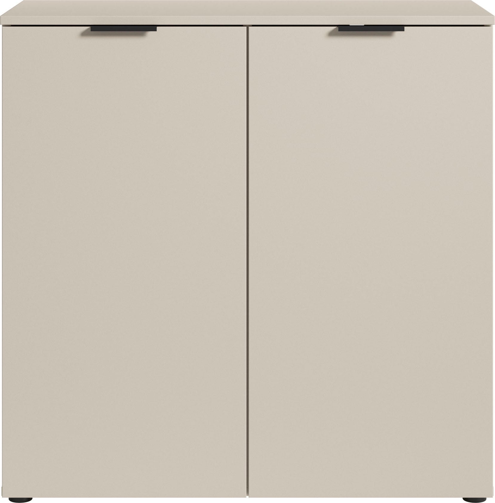HBZ Sideboard »Linz Kommode, BxHxT 90x90x40cm«, (1 St.), Breite 90cm,Lip-Griff,Melaminbeschichtung