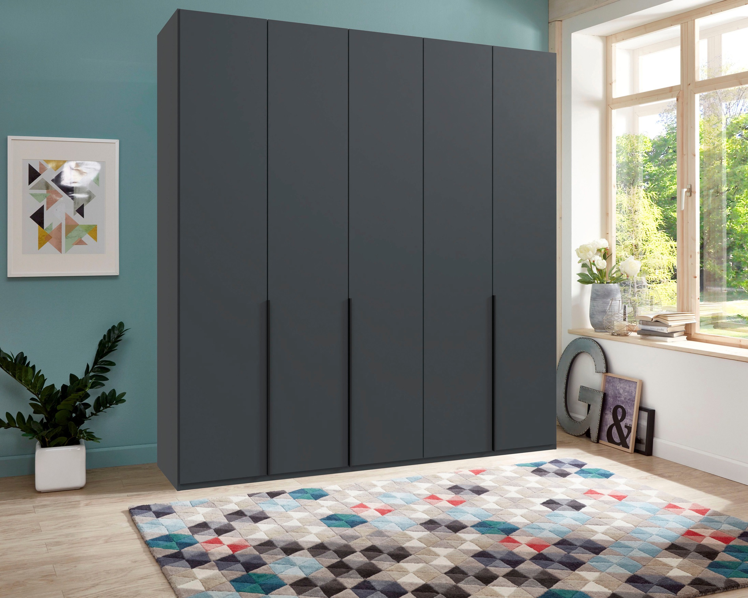 Wimex Kleiderschrank »Mugano,in 5 Breiten,2 Höhen,2 Tiefen, viele Farben, M günstig online kaufen