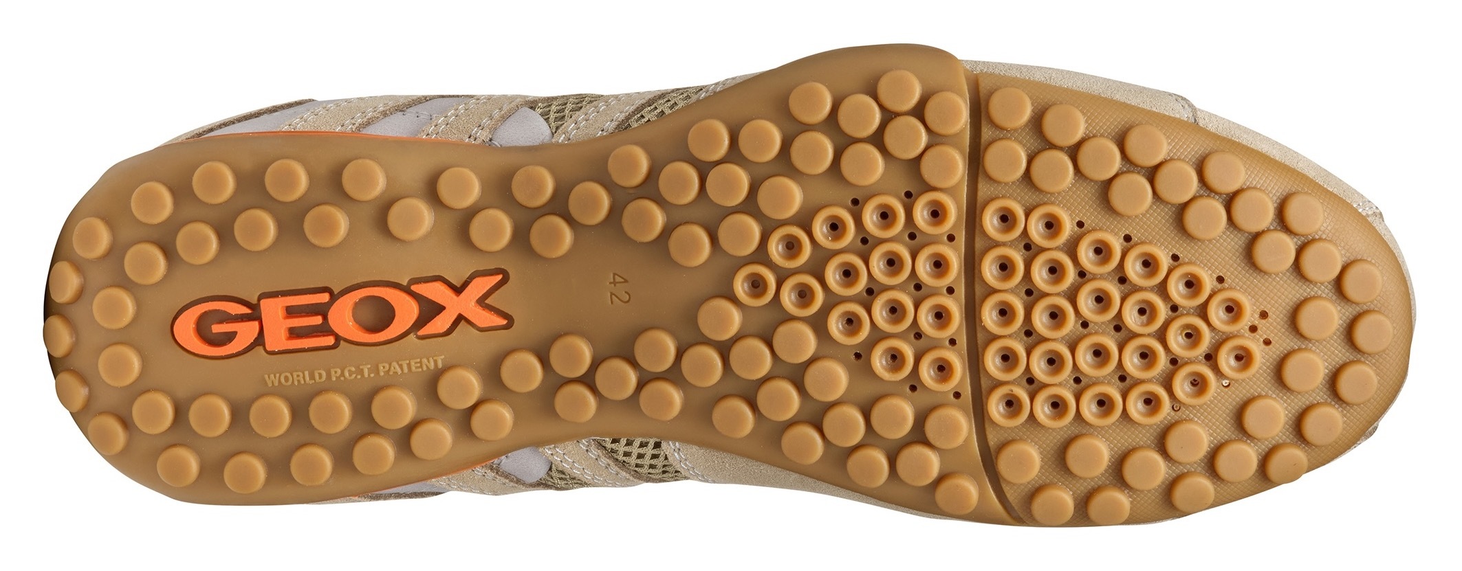 Geox Schnürschuh »U SNAKE ORIGINAL«, Schnürschuh, Freizeitschuh, Trekking Sneaker mit Lederinnensohle