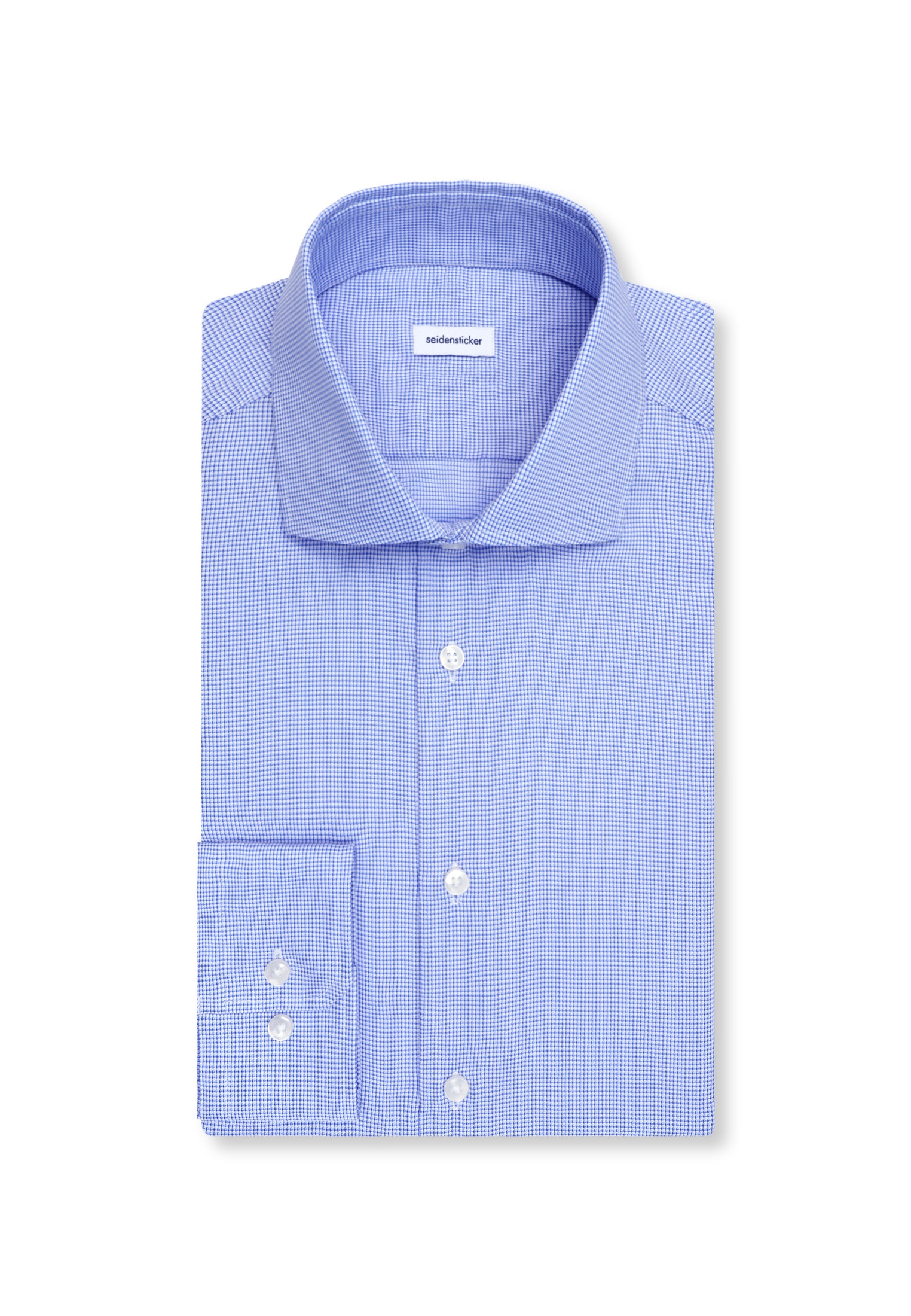 seidensticker Businesshemd »Schwarze Rose« X-Slim 1/1 Kentkragen Struktur