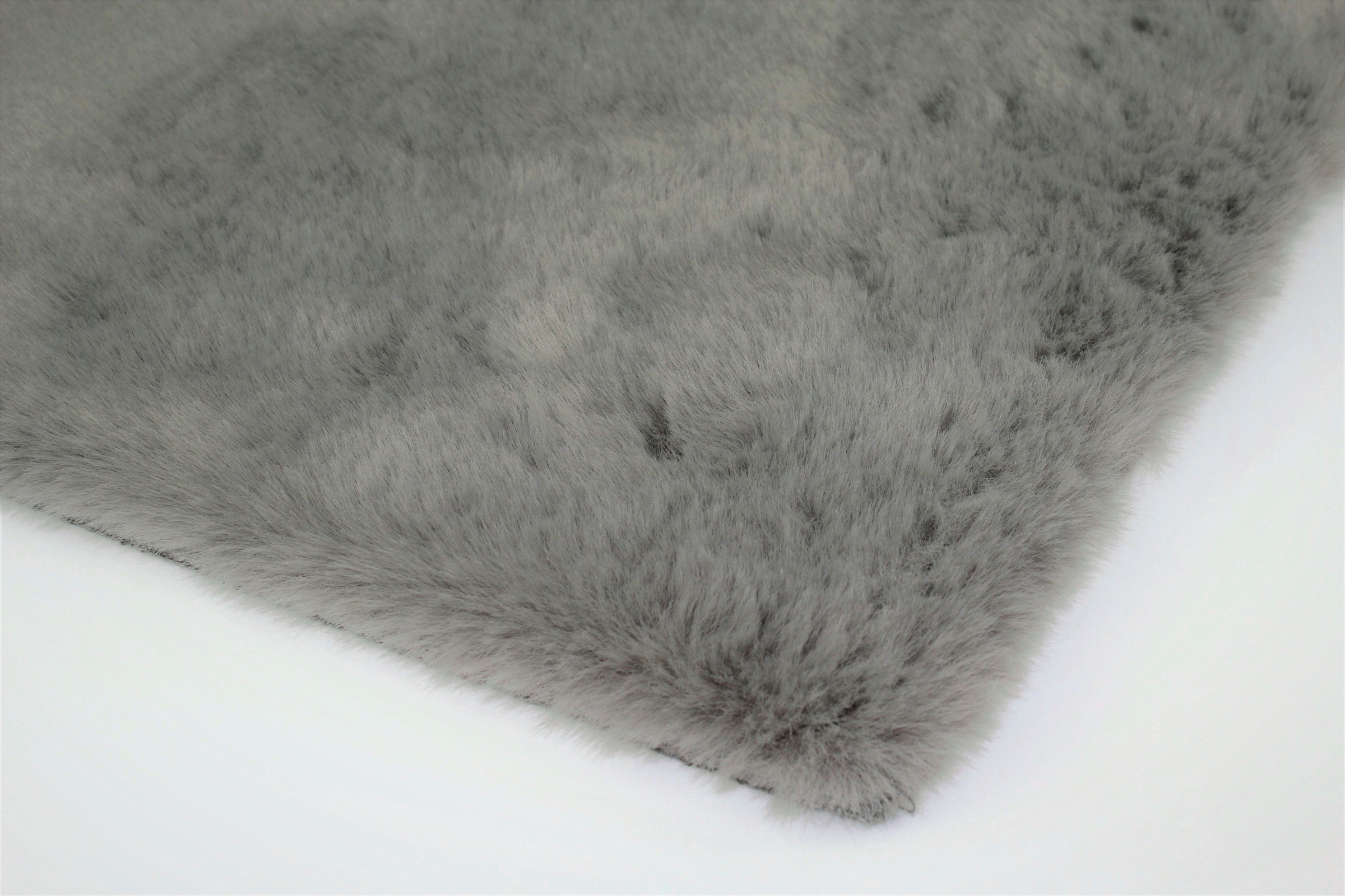 Dekowe Fellteppich »Roger«, rund, 20 mm Höhe, Kunstfell, Kaninchenfell-Haptik, ein echter Kuschelteppich