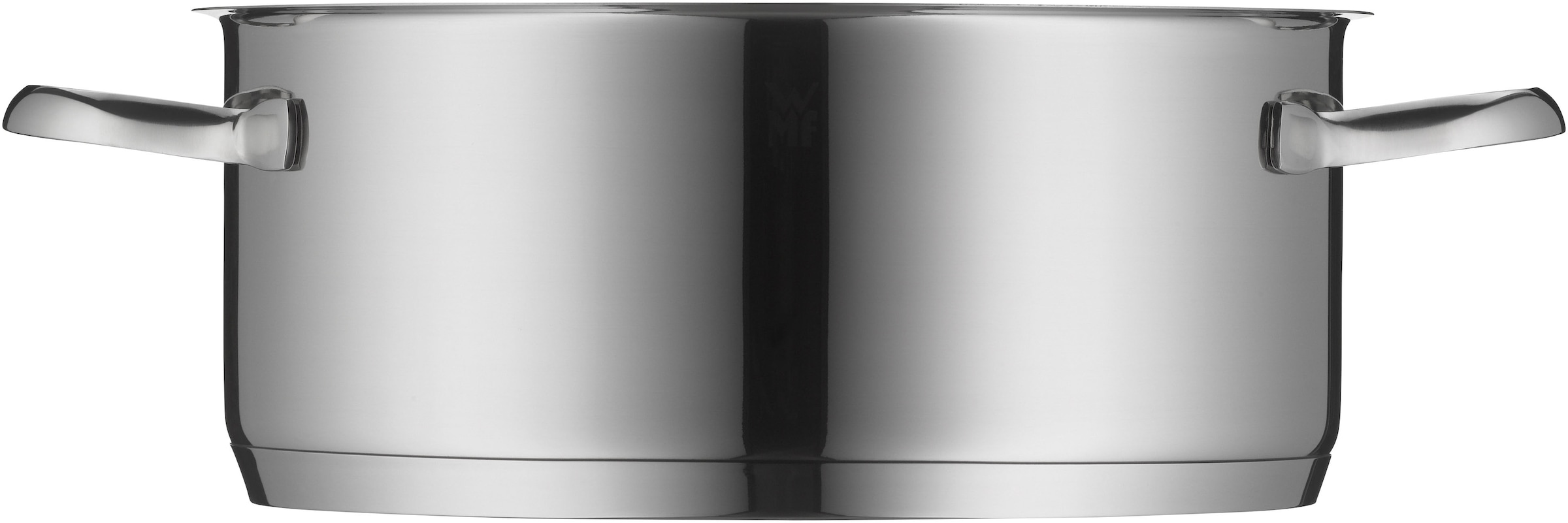 WMF Bratentopf »Provence Plus«, Cromargan® Edelstahl Rostfrei 18/10, (2 tlg.), hochwertiger Glasdeckel, TransTherm-Allherdboden, Schüttrand