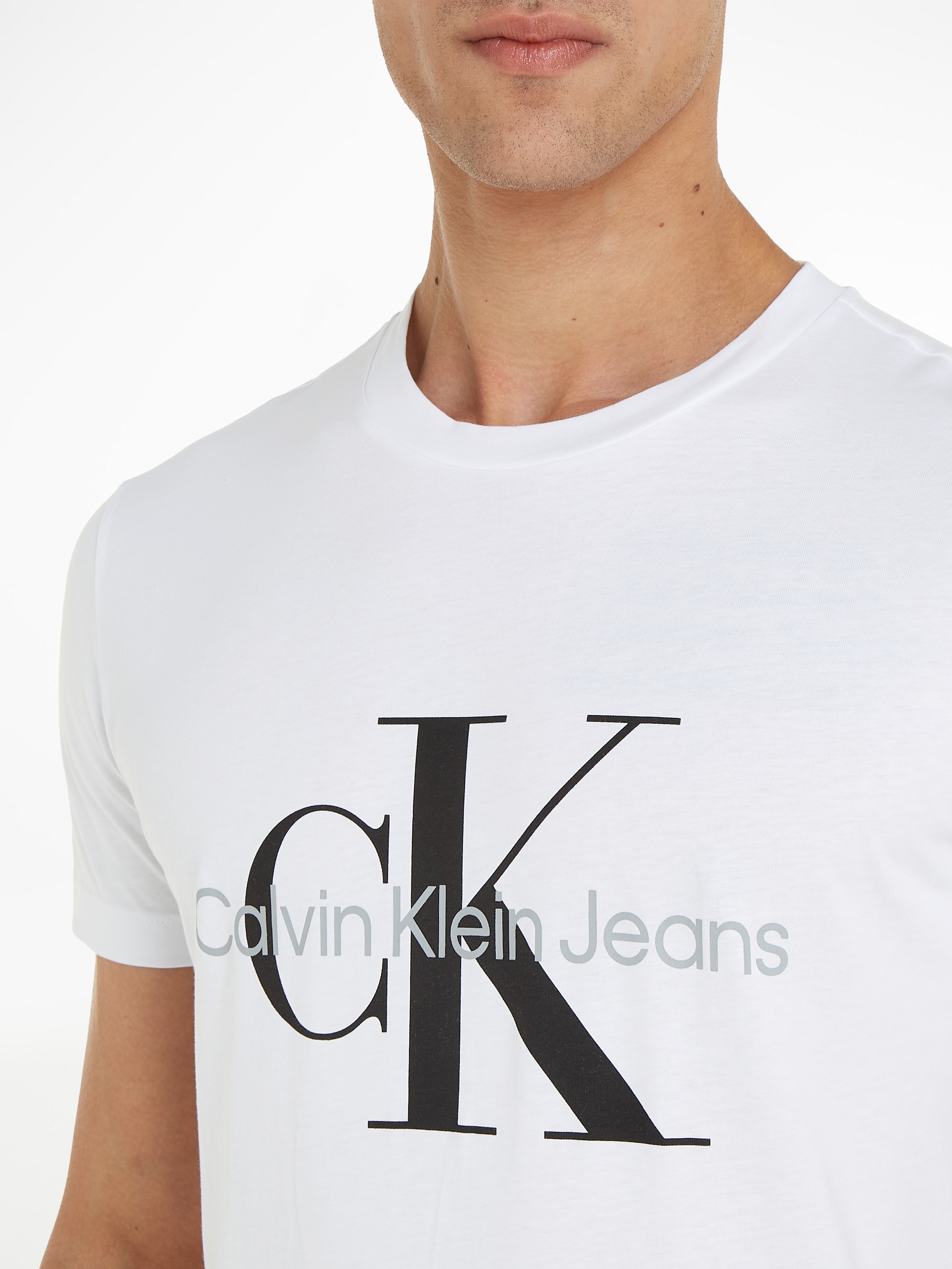 Calvin Klein Jeans T-Shirt »ICONIC MONOGRAM SLIM TEE«