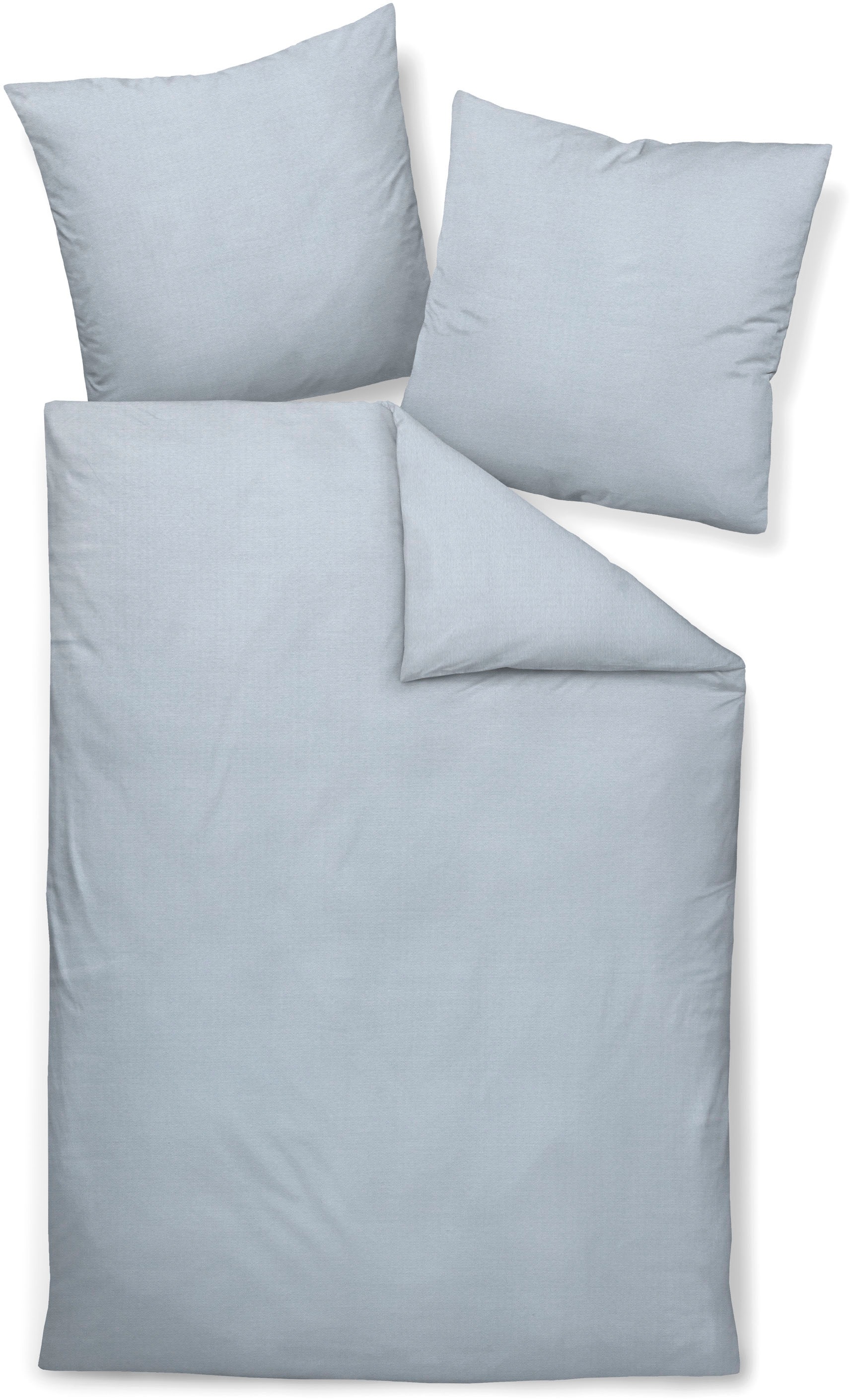 Janine Bettwäsche »Interlock-Jersey59000 3«, mit Reissverschluss günstig online kaufen