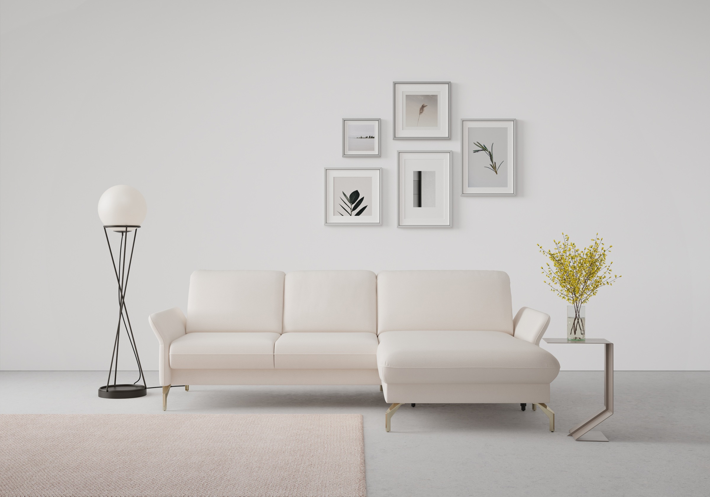 sit&more Ecksofa »Fashion L-Form«, wahlweise mit Kopfteilverstellung, Vorzi günstig online kaufen