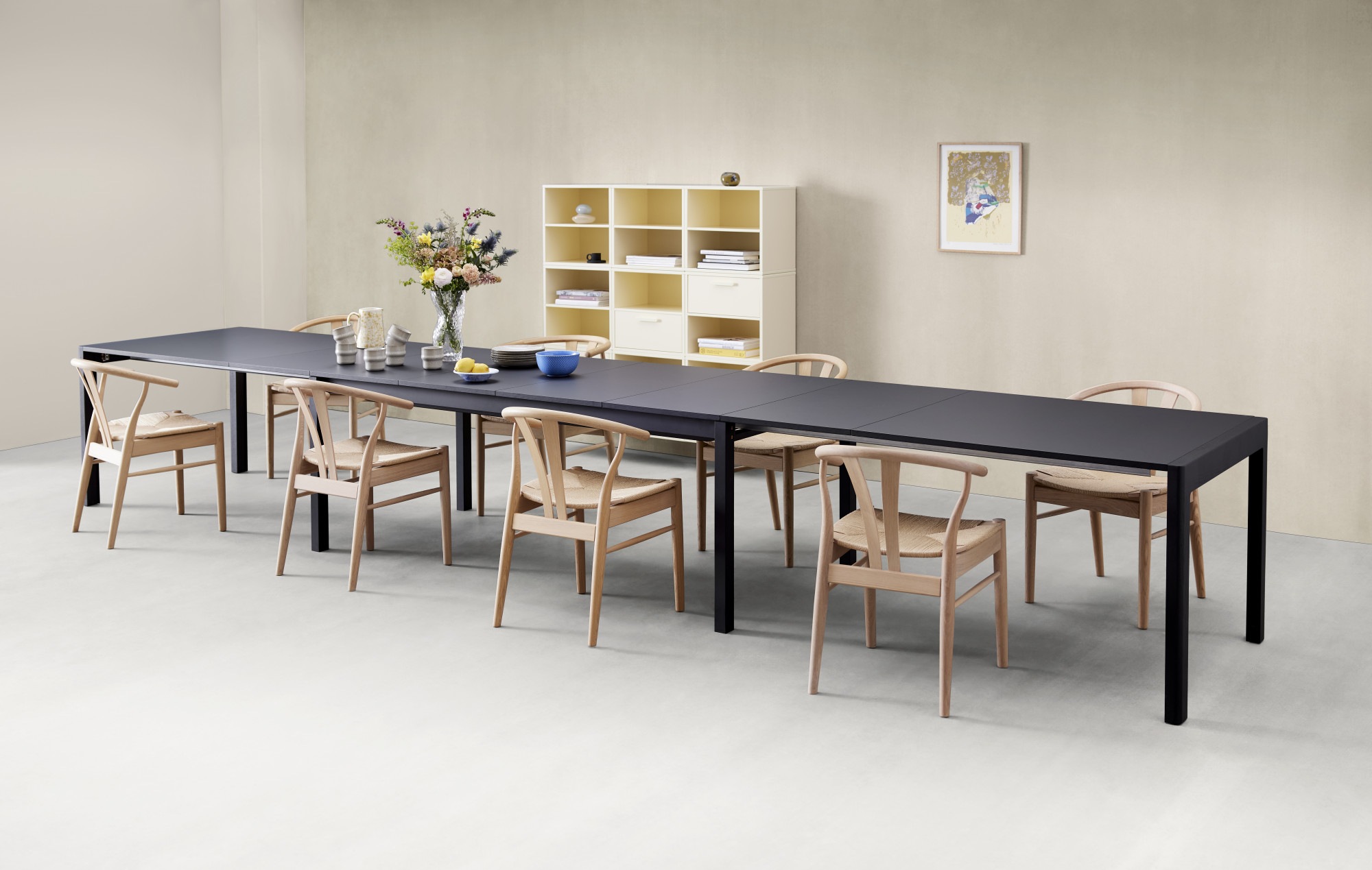 Hammel Furniture Esstisch »Join by Hammel«, 220-541 cm, ausziehbar groß XXL, für 6-18 Pers., 6 Einlegeplatten